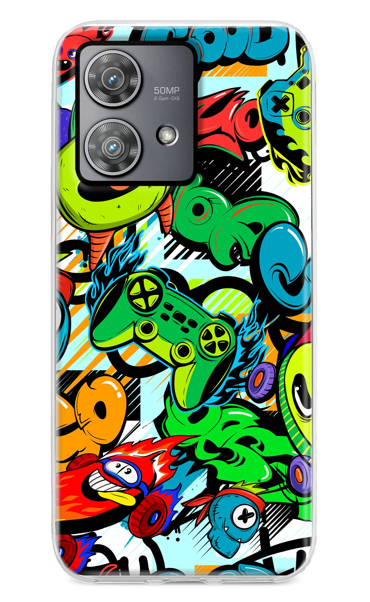 Game Doodle Moto Edge 40 Neo Back Cover