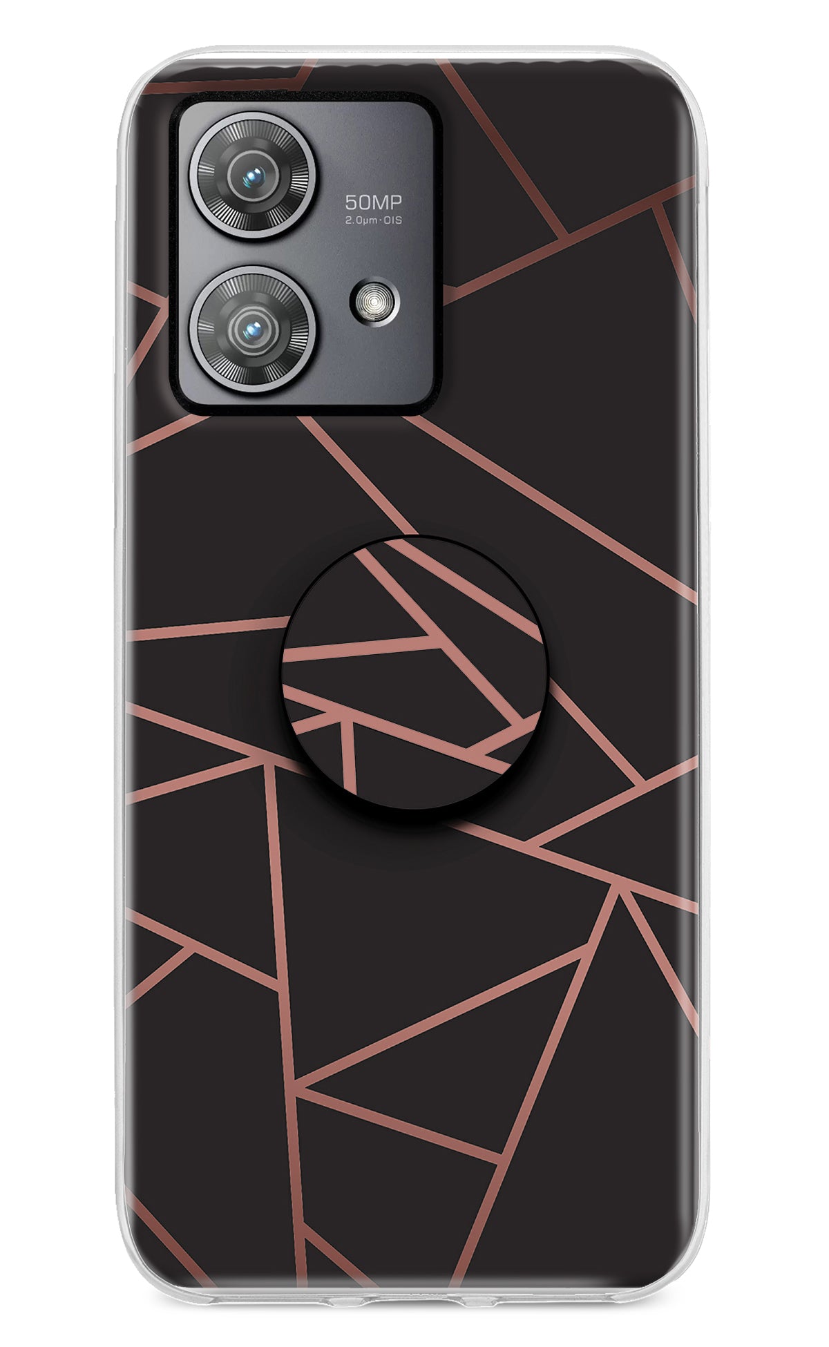 Geometric Pattern Moto Edge 40 Neo Pop Case