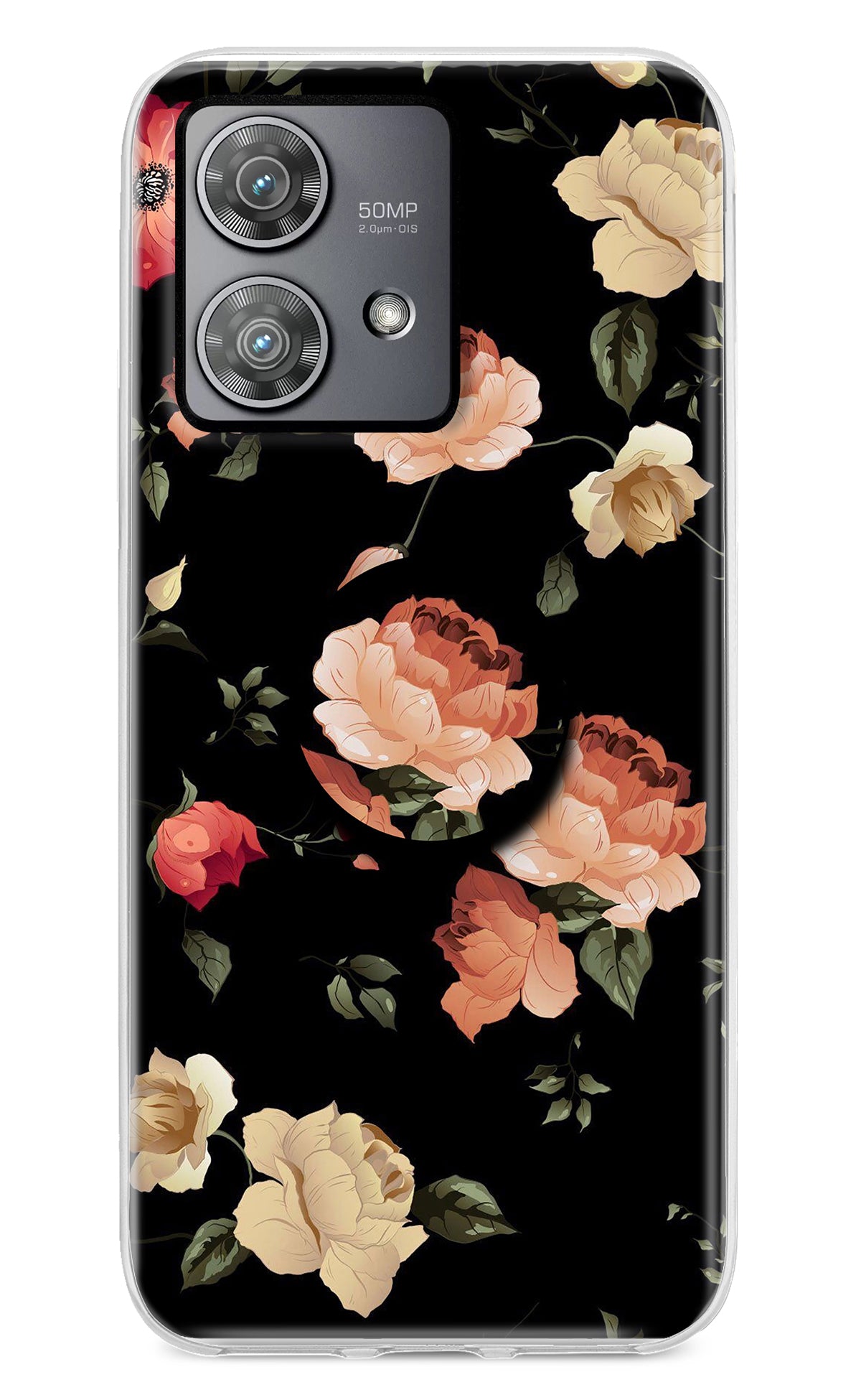 Flowers Moto Edge 40 Neo Pop Case