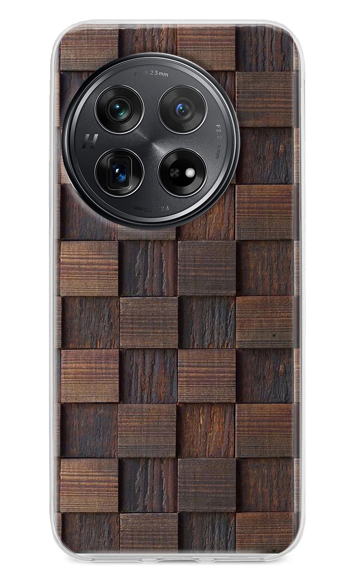 Wooden Cube Design Oneplus 12 Back Cover