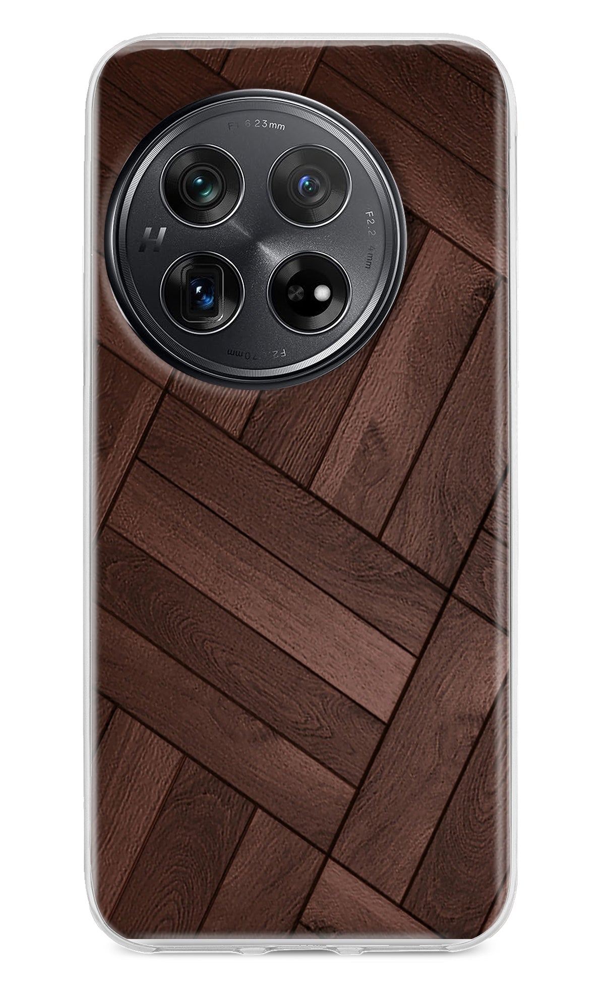 Wooden Texture Design Oneplus 12 Back Cover