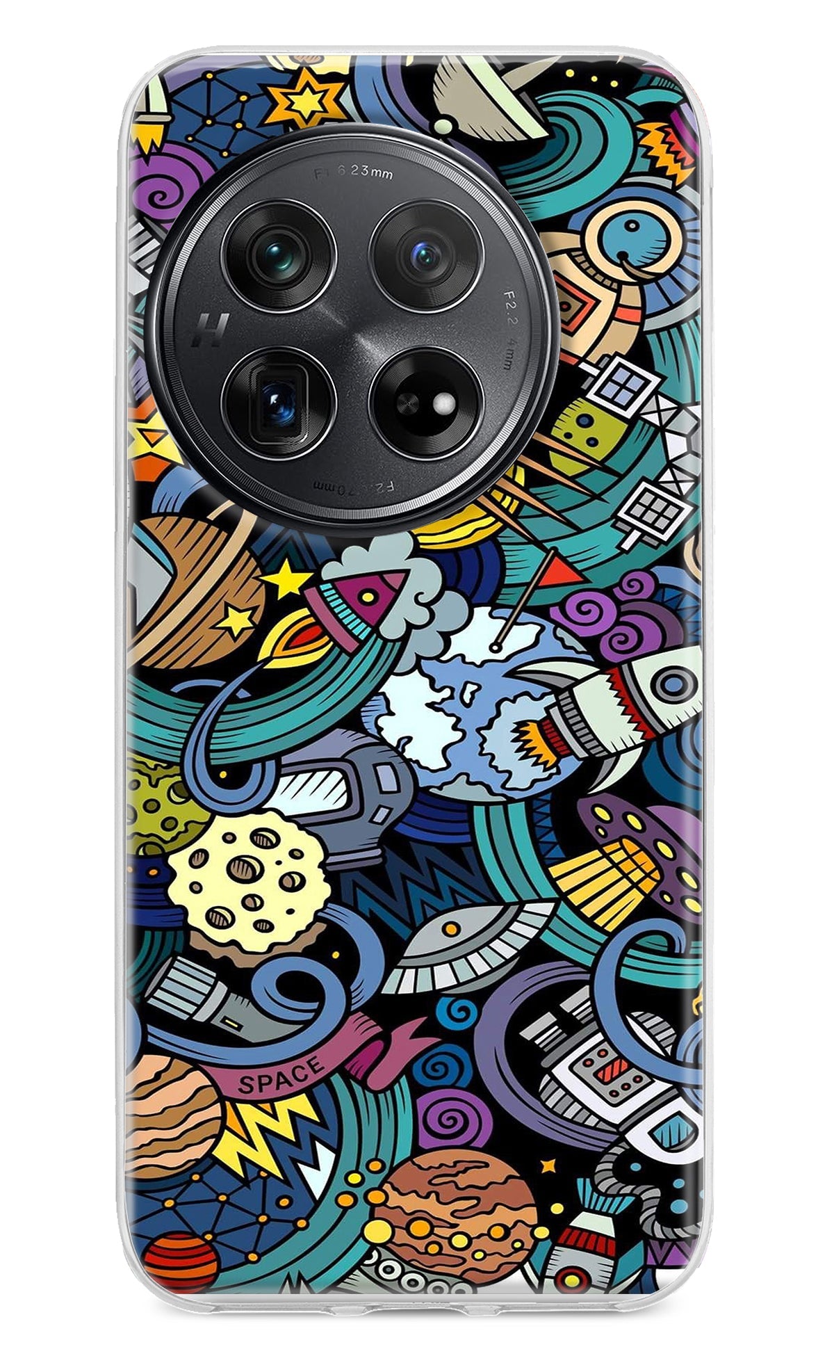 Space Abstract Oneplus 12 Back Cover