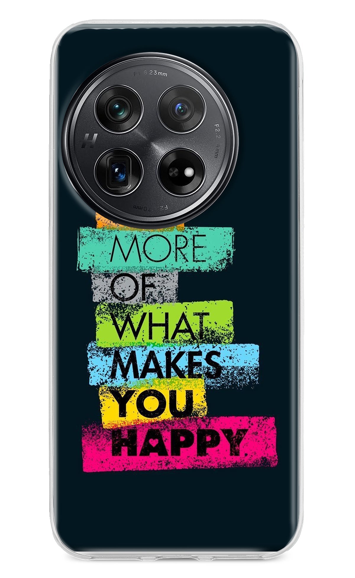 Do More Of What Makes You Happy Oneplus 12 Back Cover