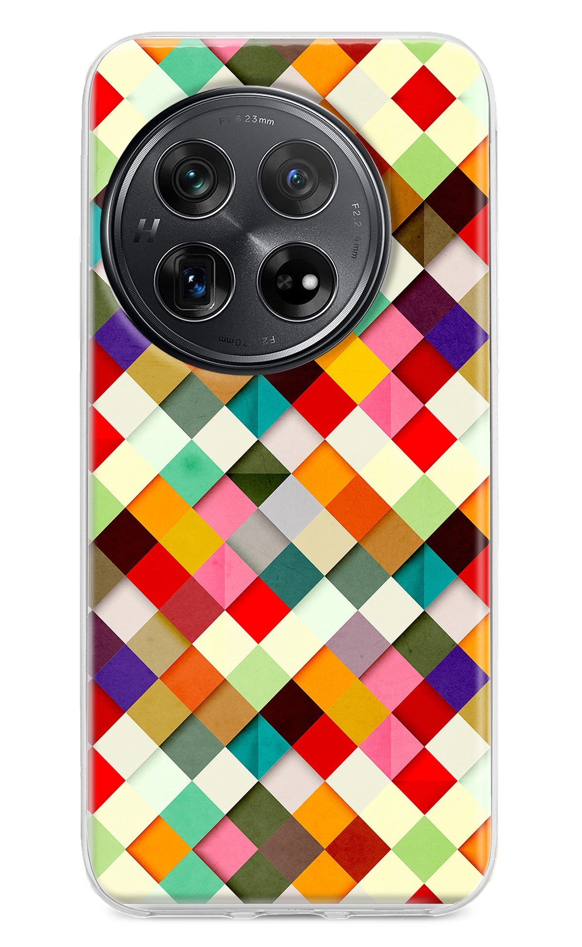 Geometric Abstract Colorful Oneplus 12 Back Cover