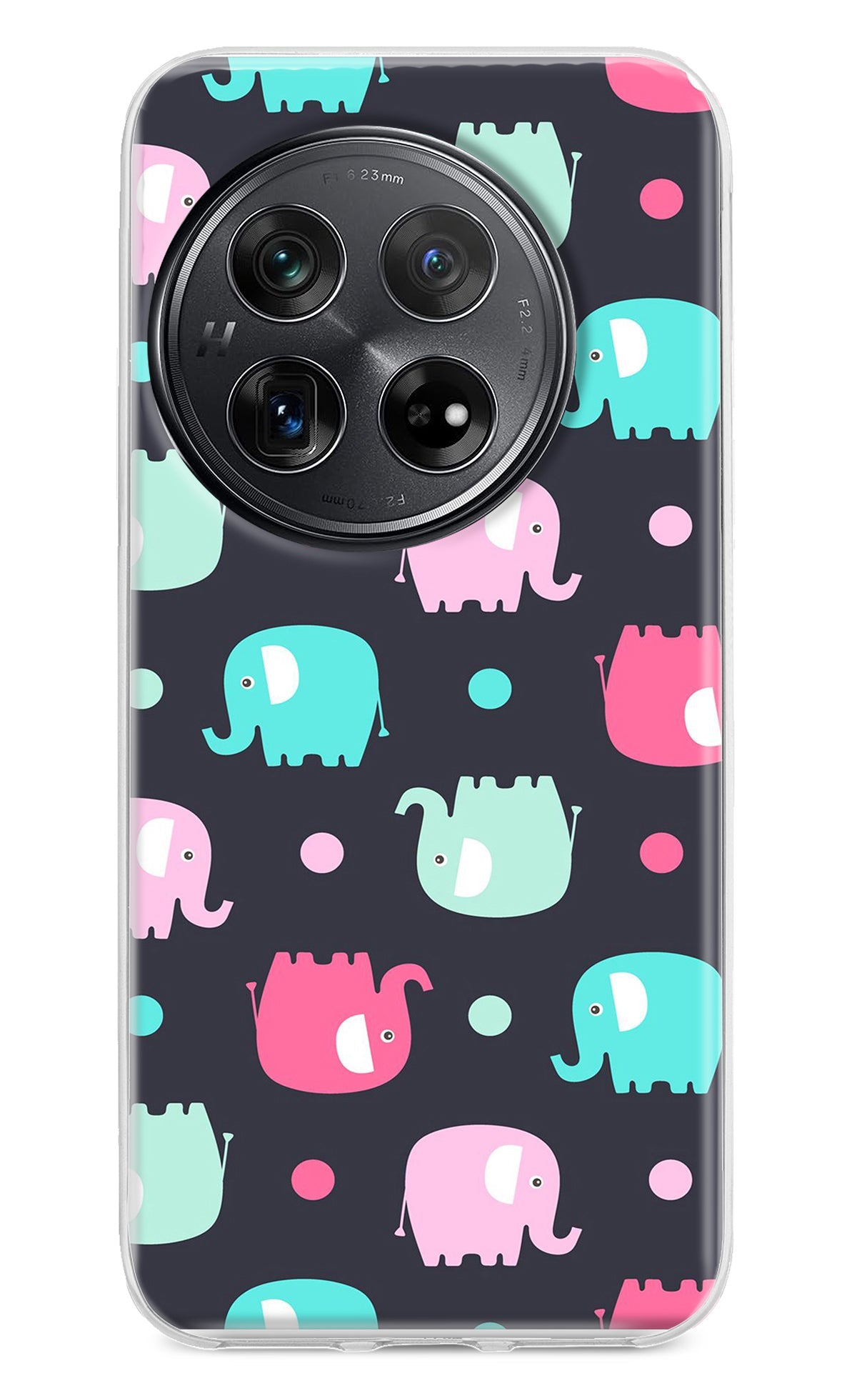 Elephants Oneplus 12 Back Cover