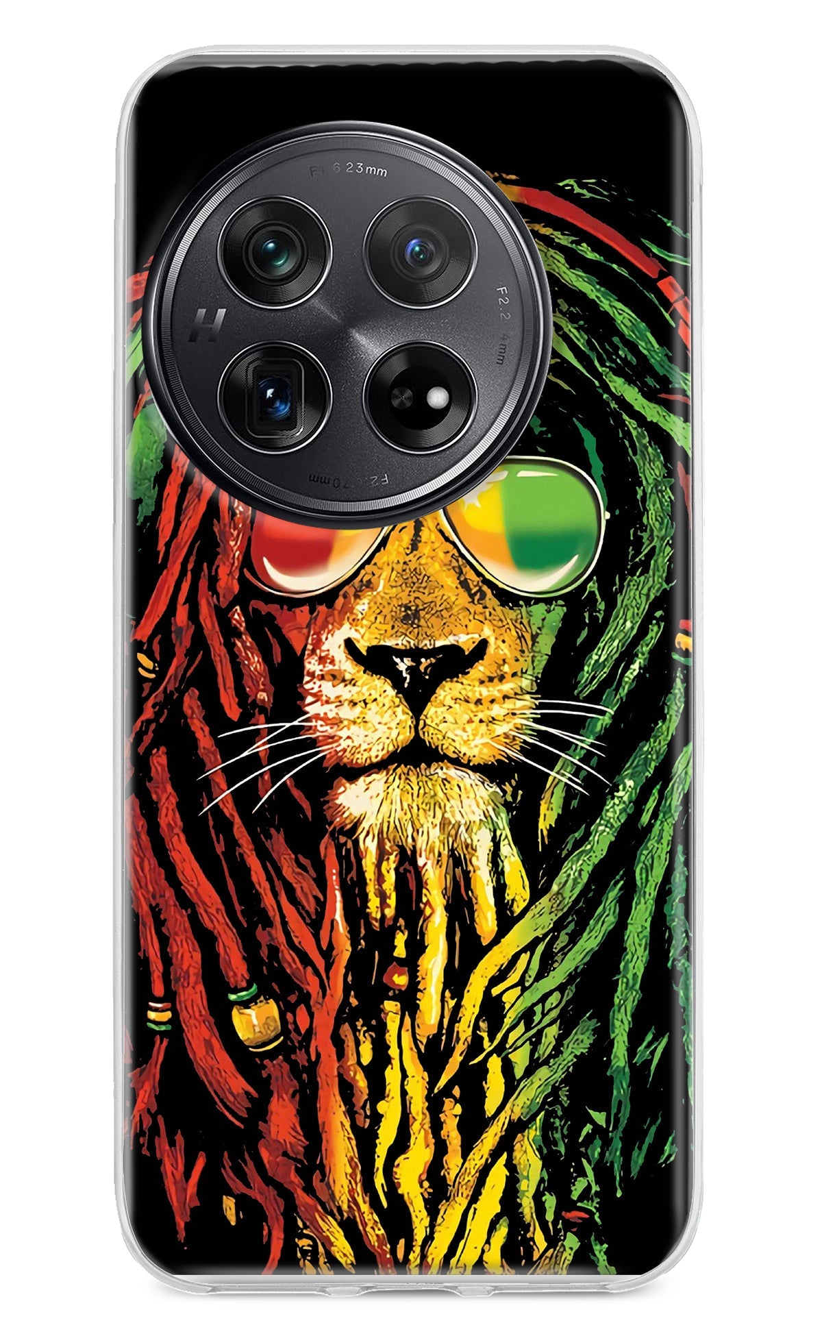 Rasta Lion Oneplus 12 Back Cover