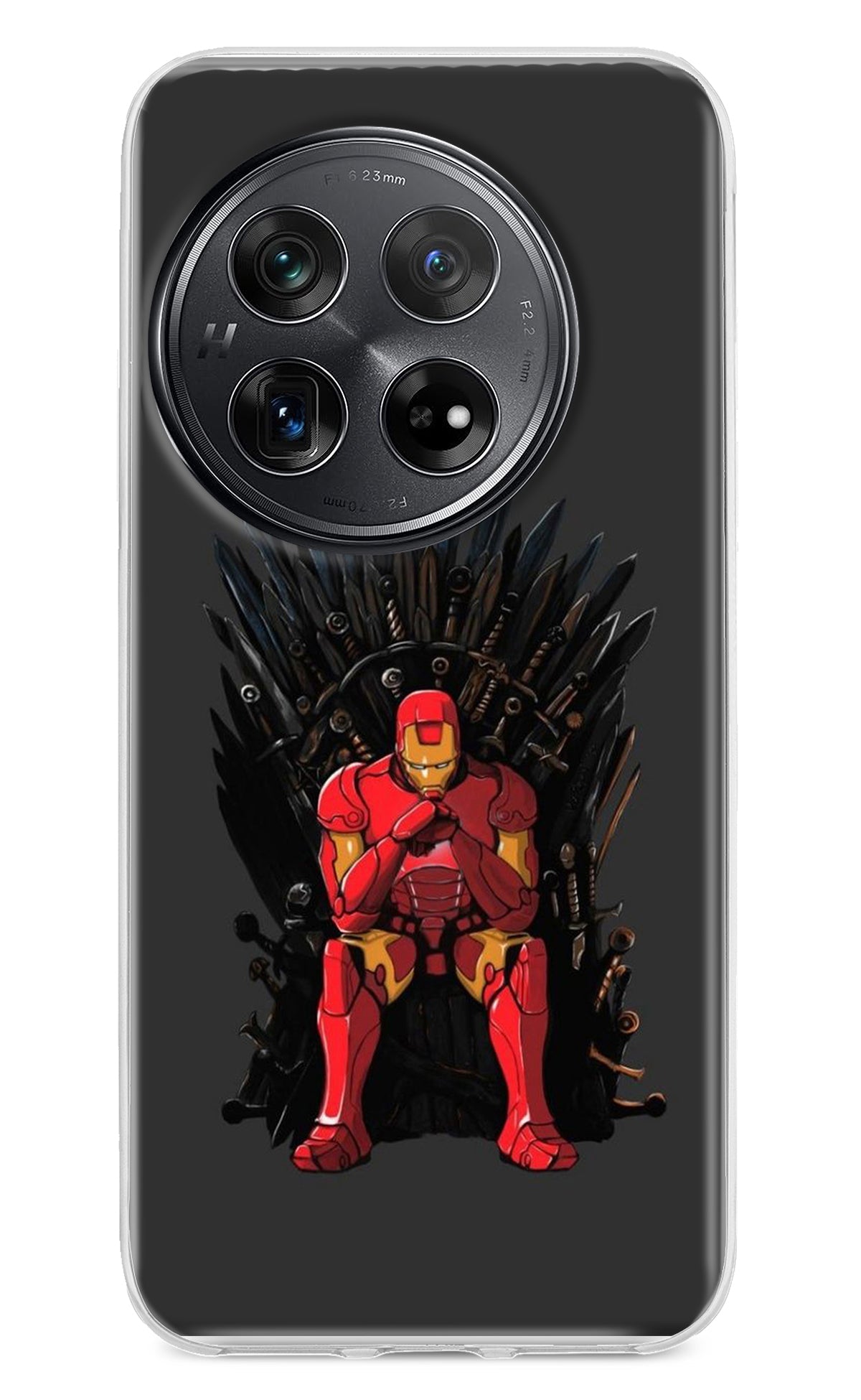 Ironman Throne Oneplus 12 Back Cover