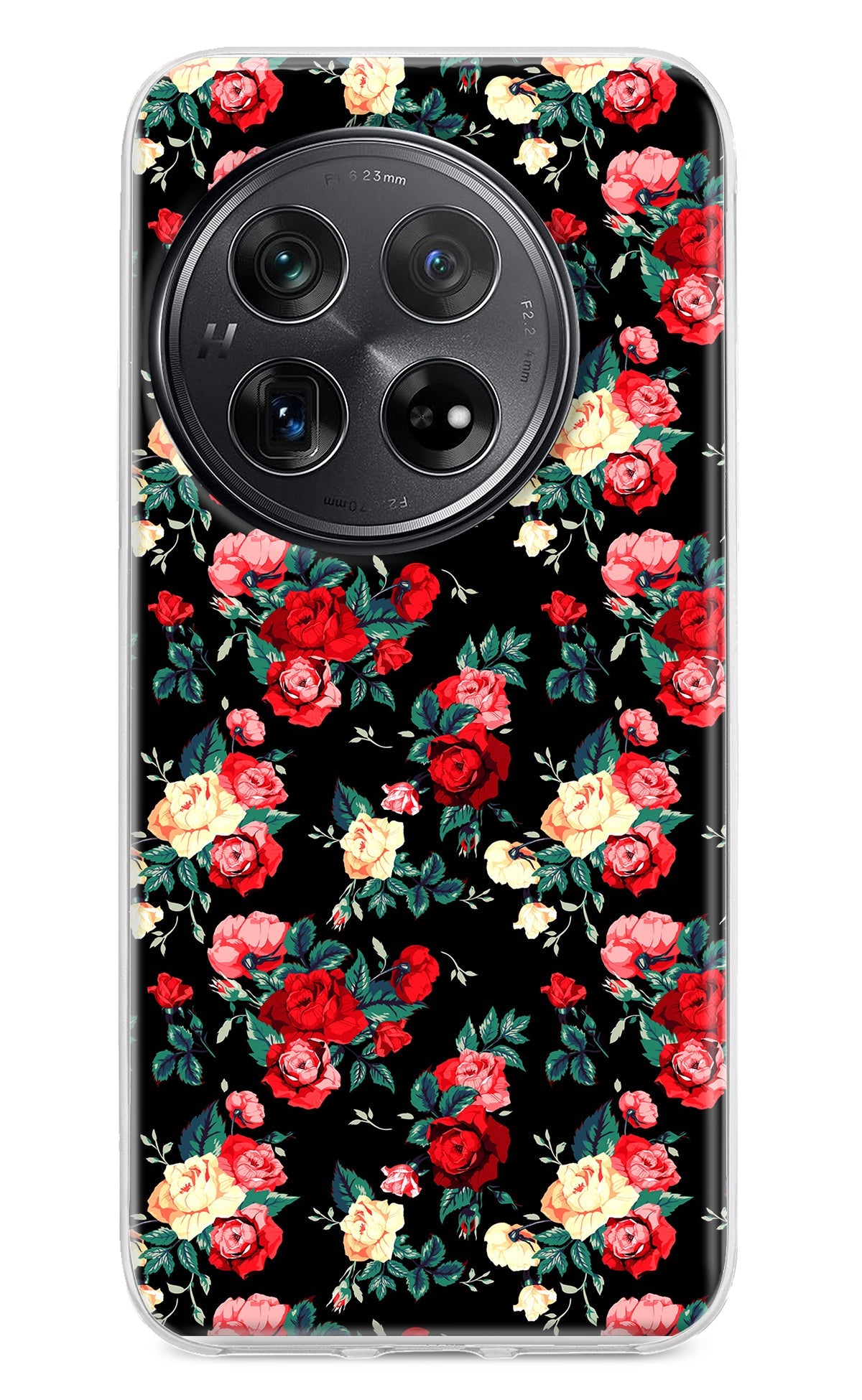 Rose Pattern Oneplus 12 Back Cover