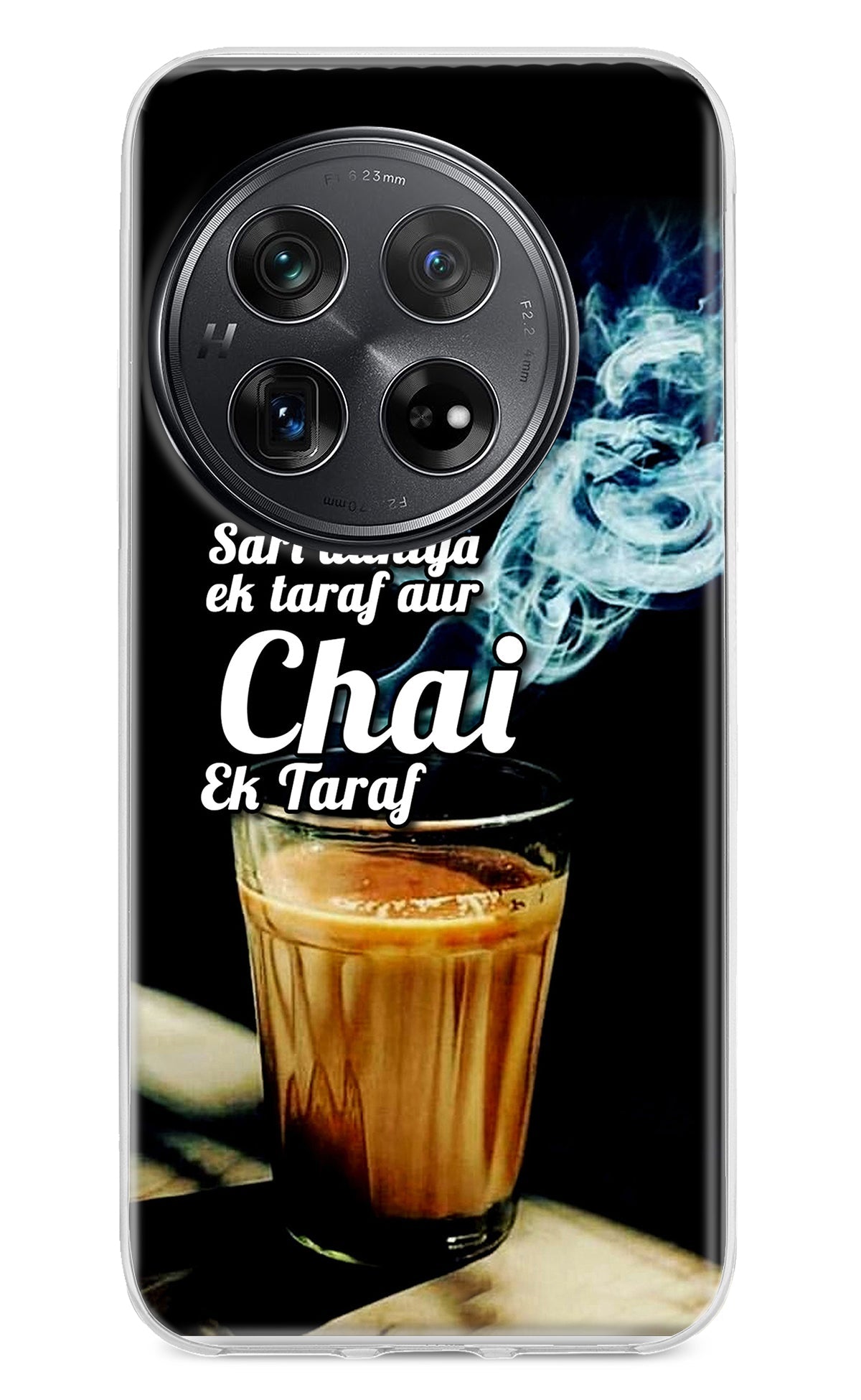 Chai Ek Taraf Quote Oneplus 12 Back Cover