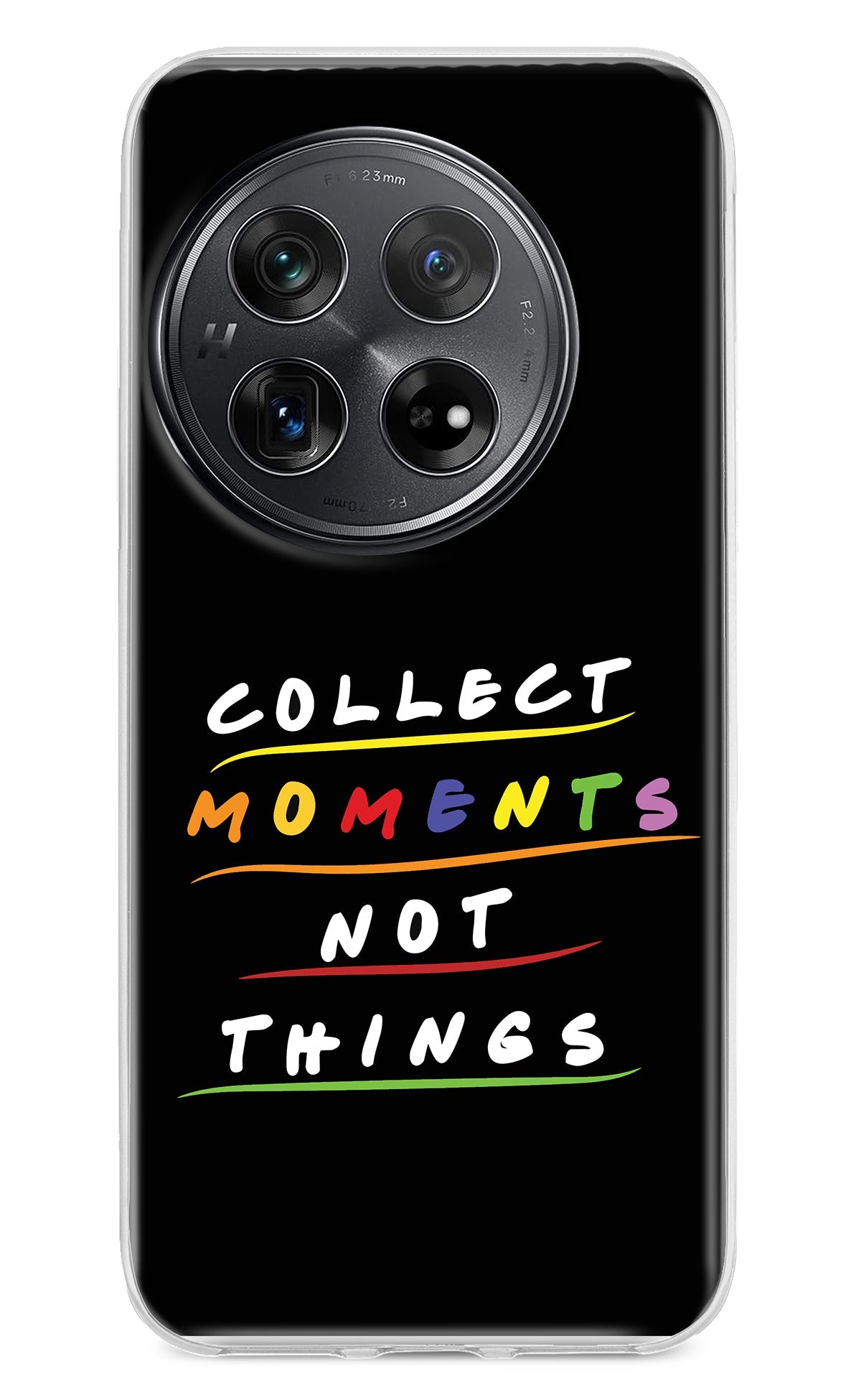 Collect Moments Not Things Oneplus 12 Back Cover