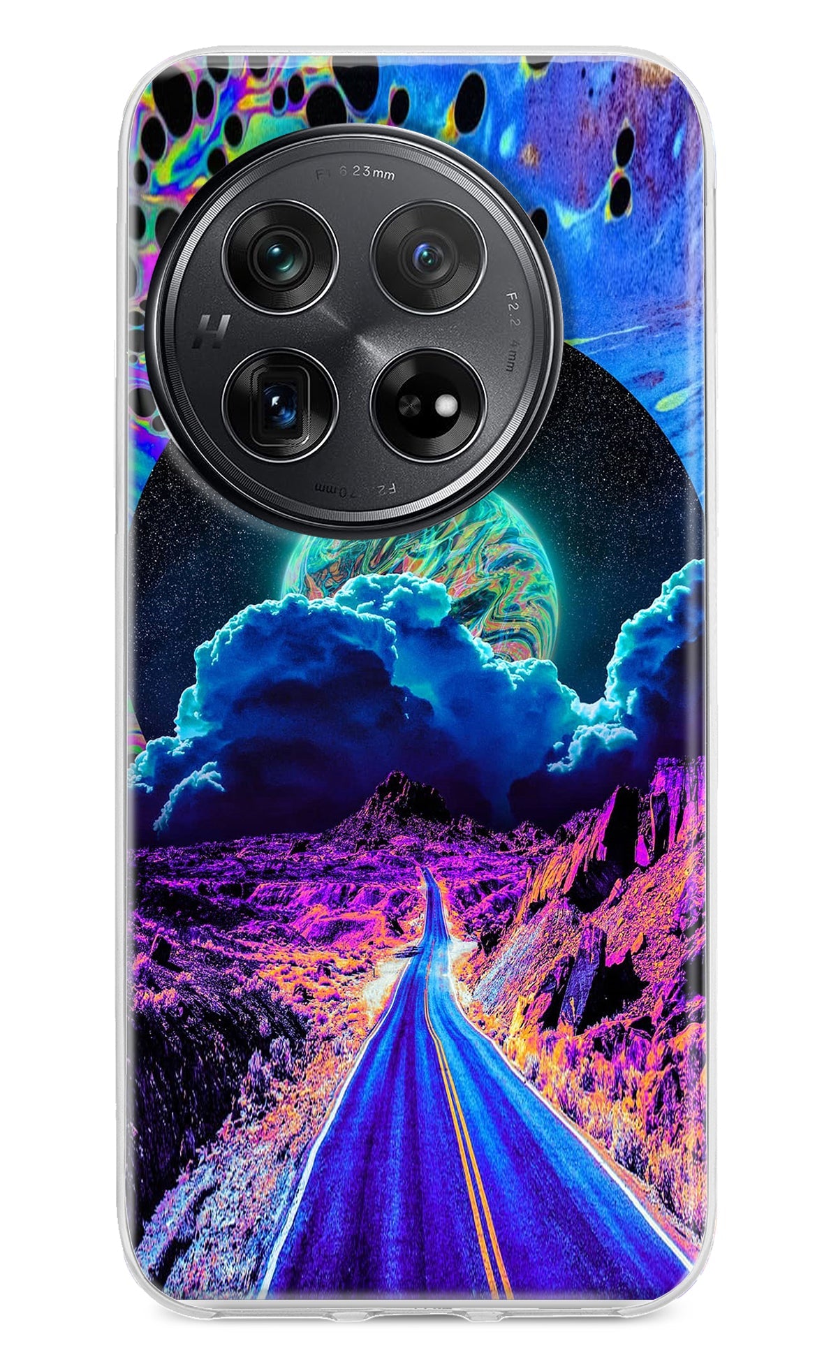 Psychedelic Painting Oneplus 12 Back Cover