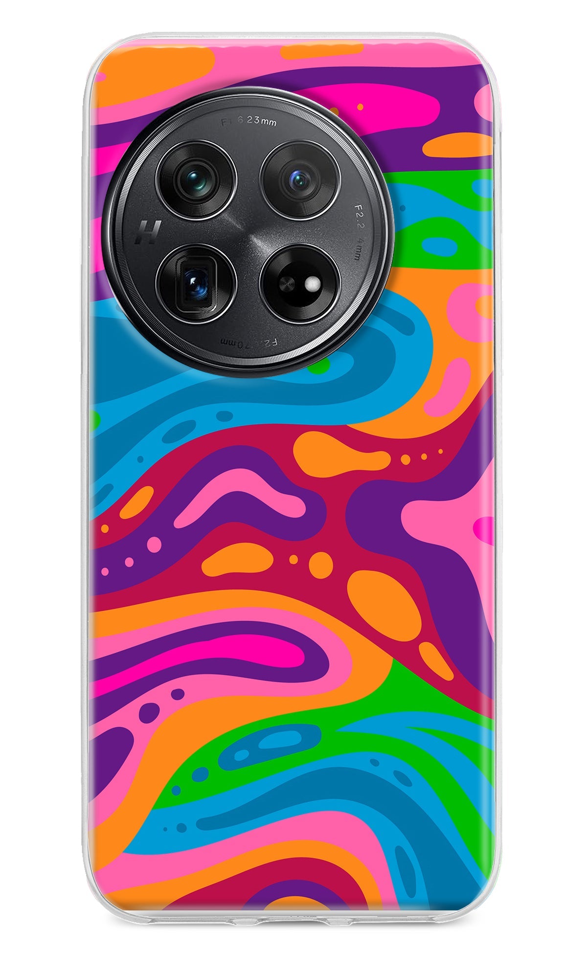 Trippy Pattern Oneplus 12 Back Cover