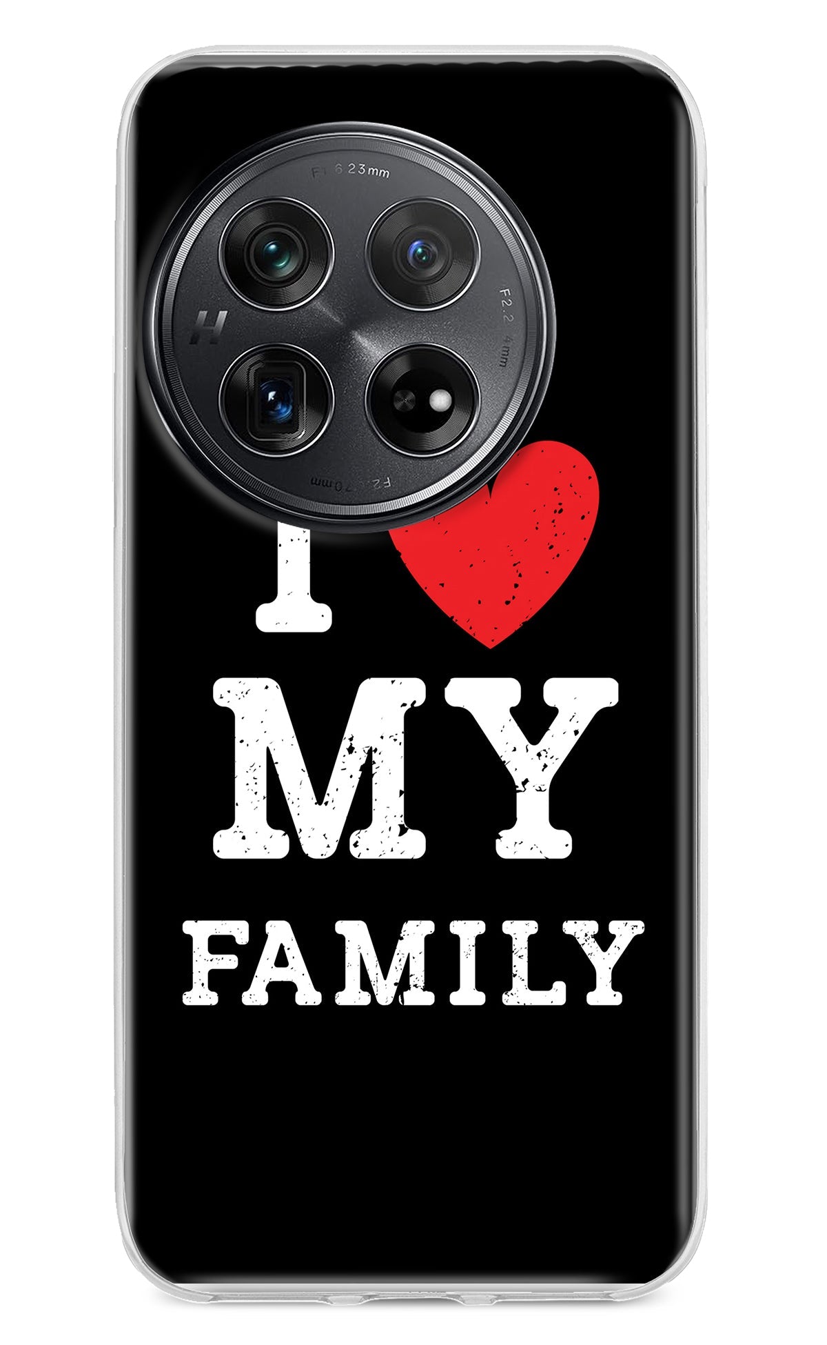 I Love My Family Oneplus 12 Back Cover