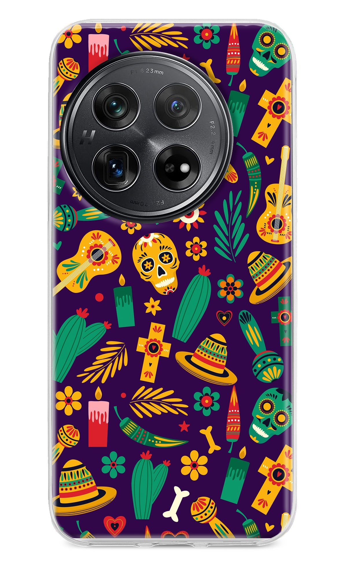 Mexican Artwork Oneplus 12 Back Cover