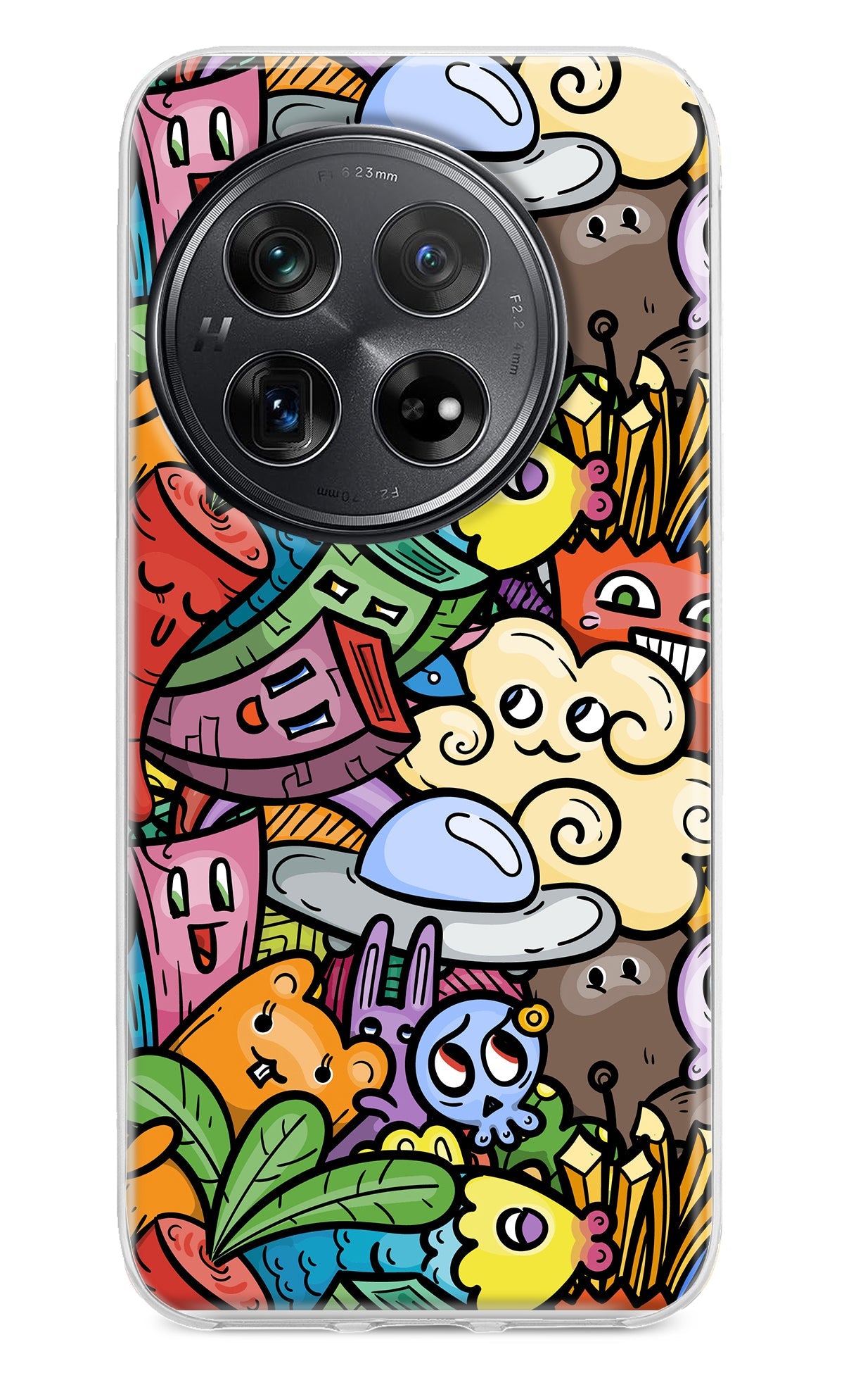 Veggie Doodle Oneplus 12 Back Cover