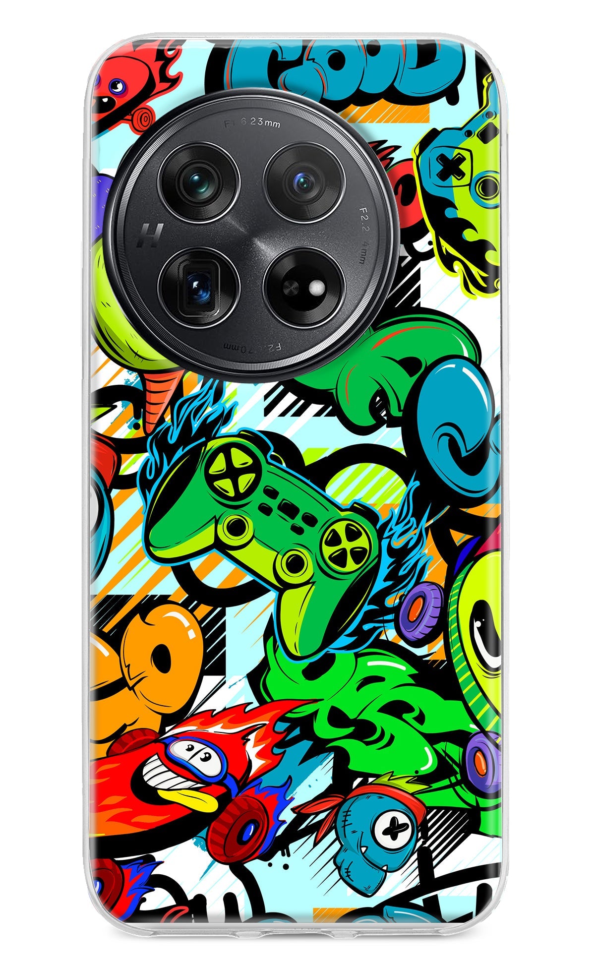 Game Doodle Oneplus 12 Back Cover