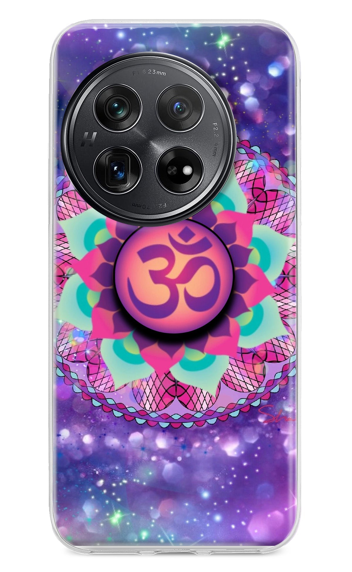 Om Purple Oneplus 12 Pop Case