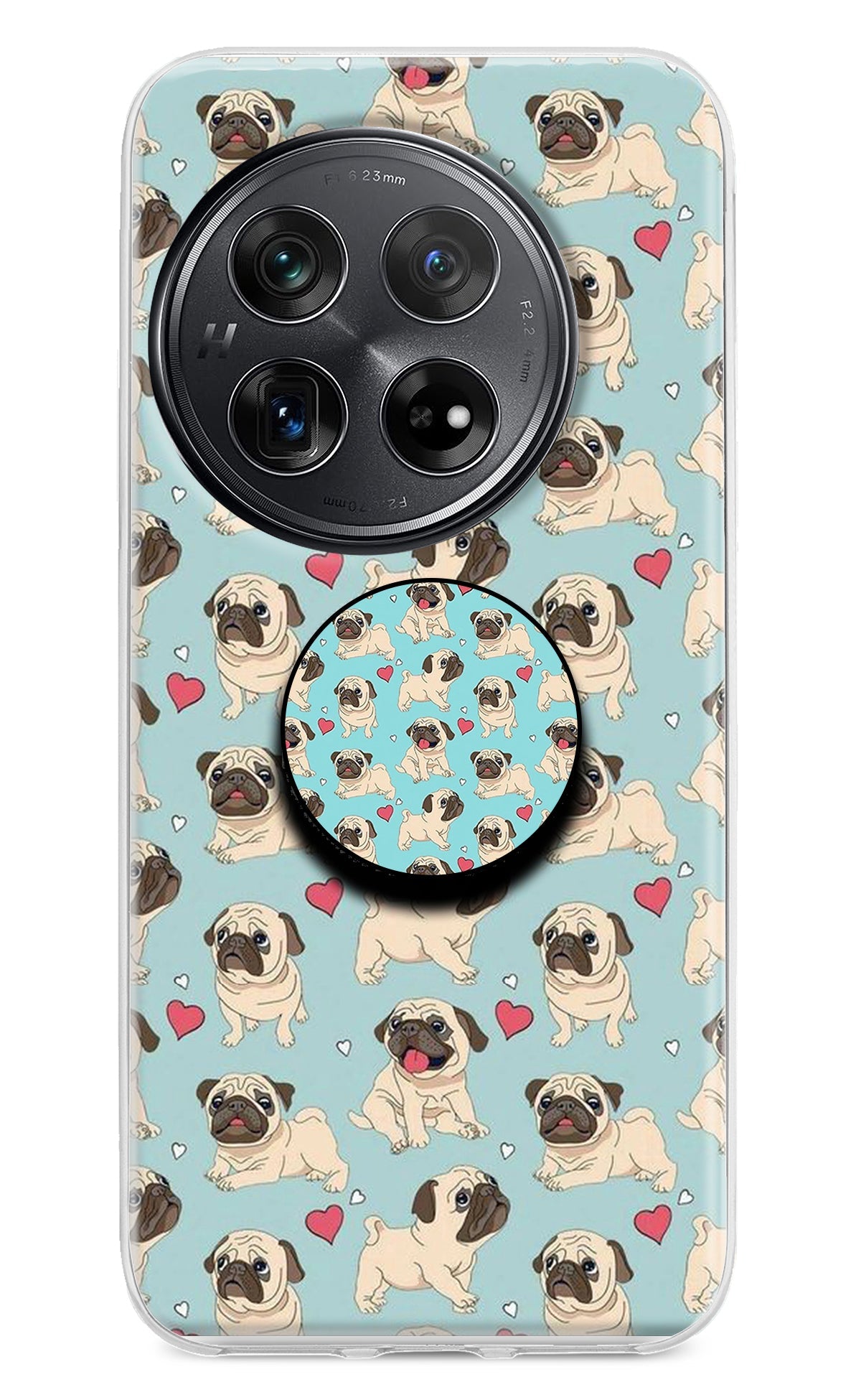 Pug Dog Oneplus 12 Pop Case