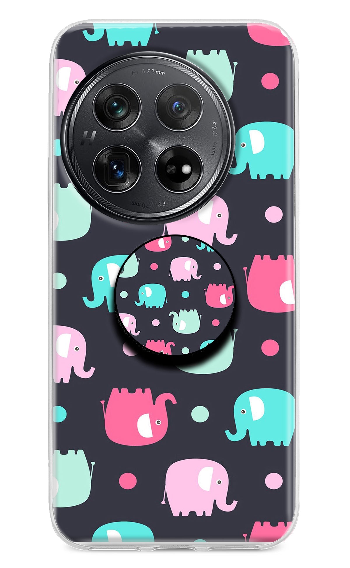 Baby Elephants Oneplus 12 Pop Case