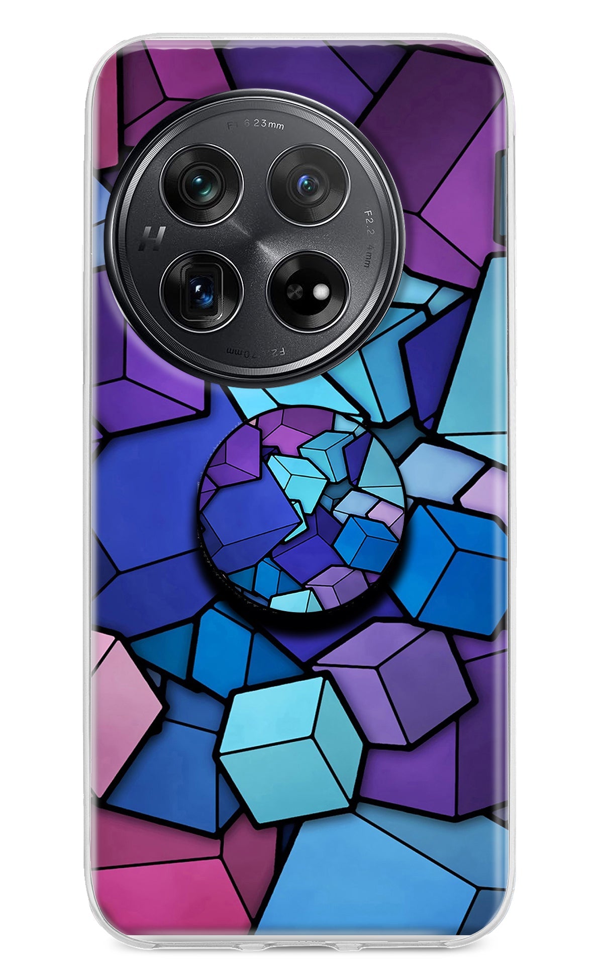 Cubic Abstract Oneplus 12 Pop Case