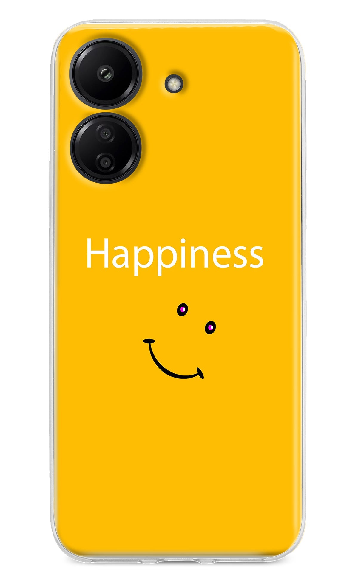 Happiness With Smiley Redmi 13C 4G Back Cover