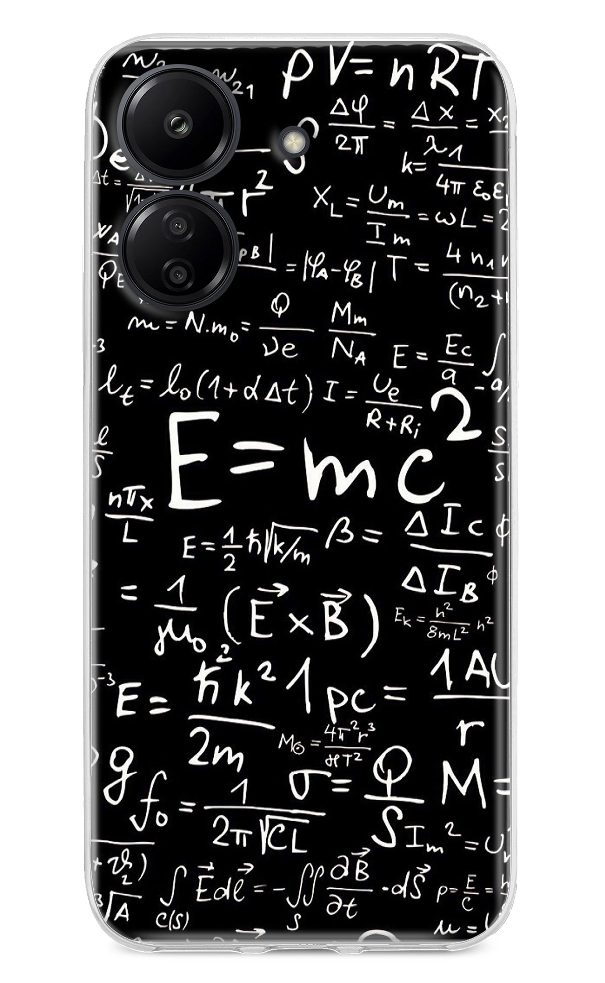 Physics Formula Redmi 13C 4G Back Cover