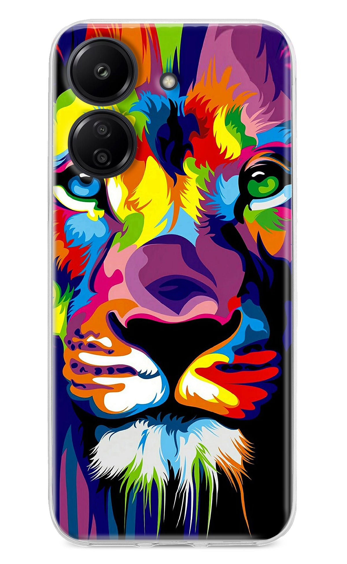 Lion Redmi 13C 4G Back Cover