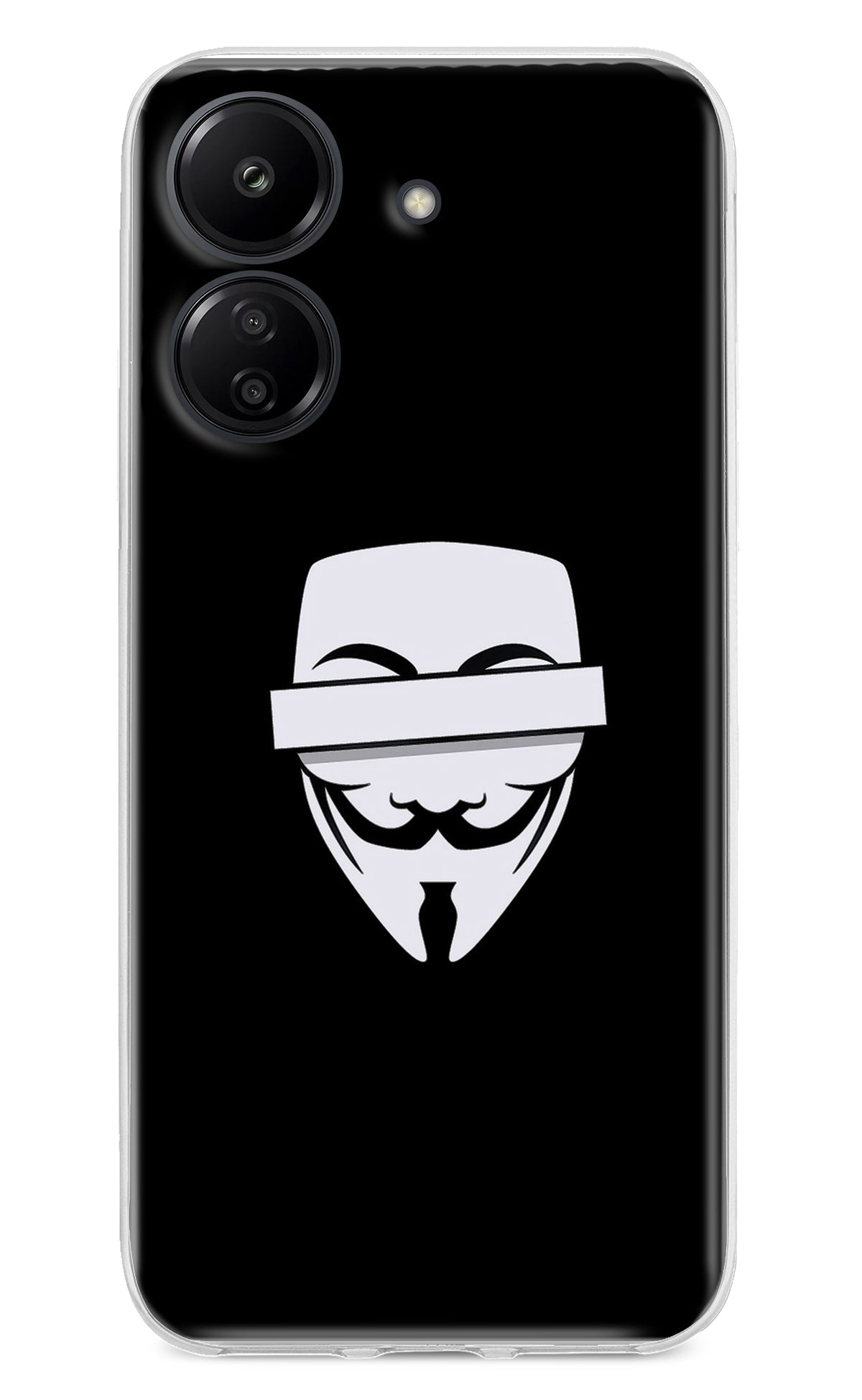 Anonymous Face Redmi 13C 4G Back Cover