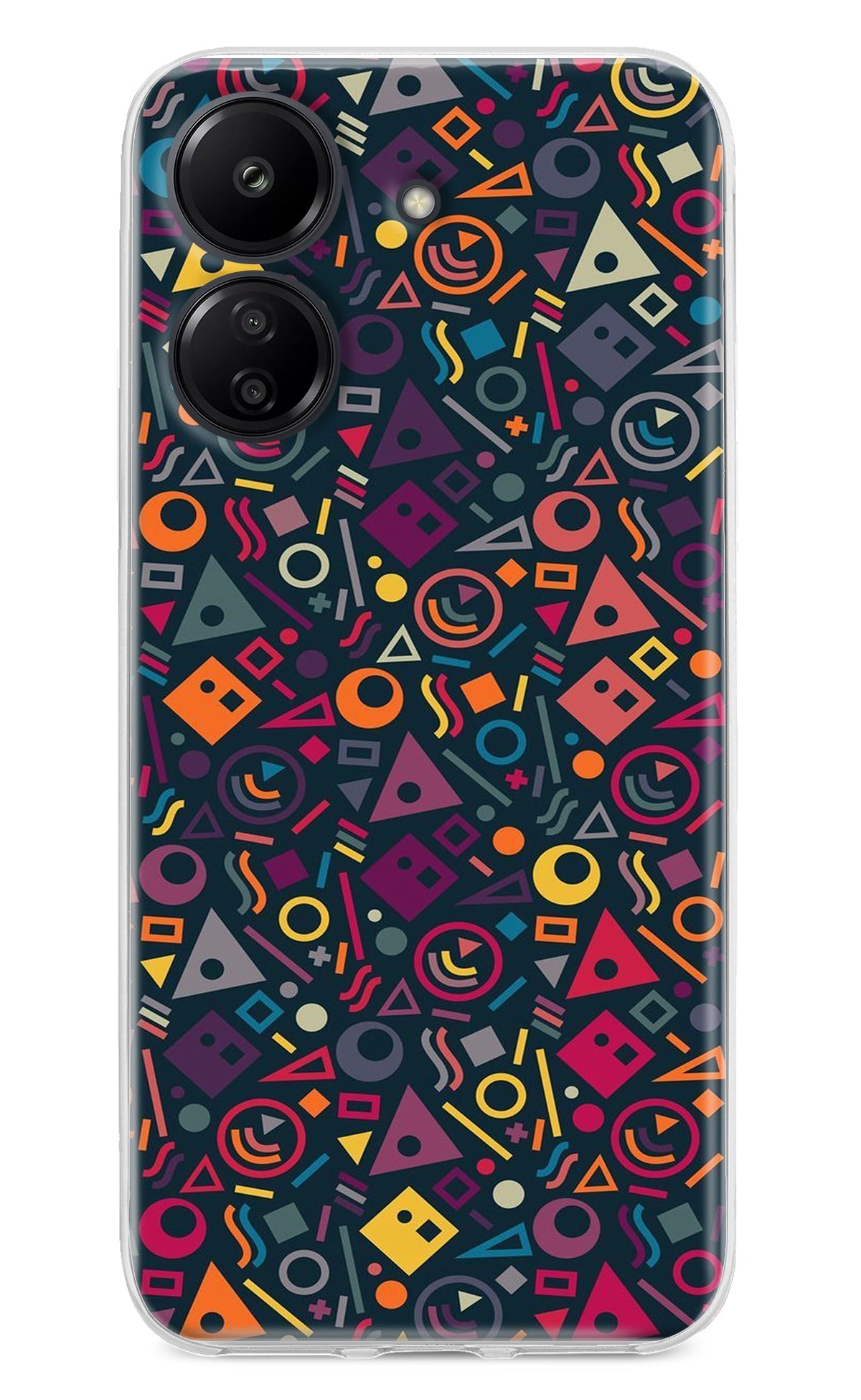 Geometric Abstract Redmi 13C 4G Back Cover