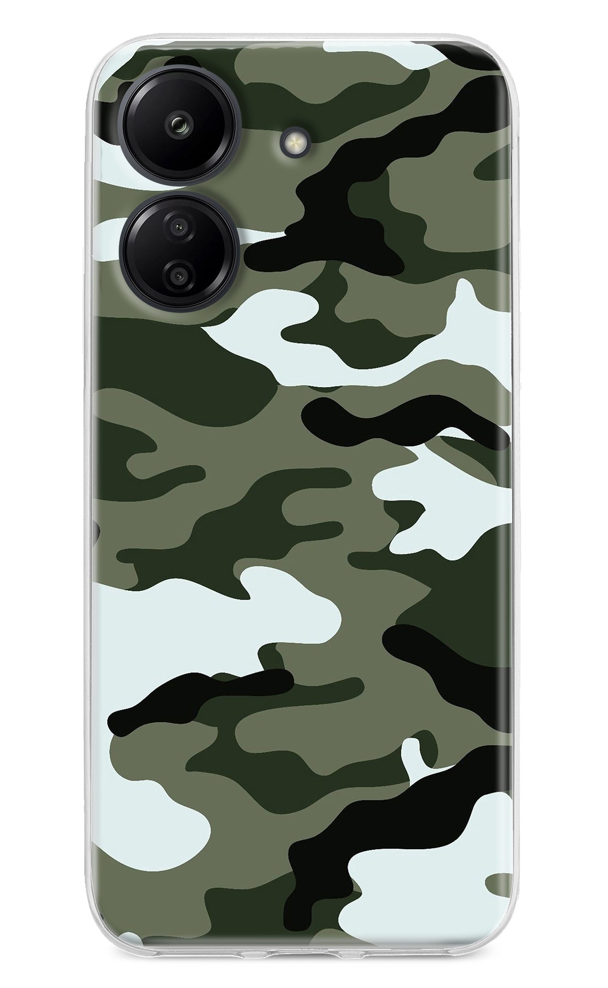 Camouflage Redmi 13C 4G Back Cover