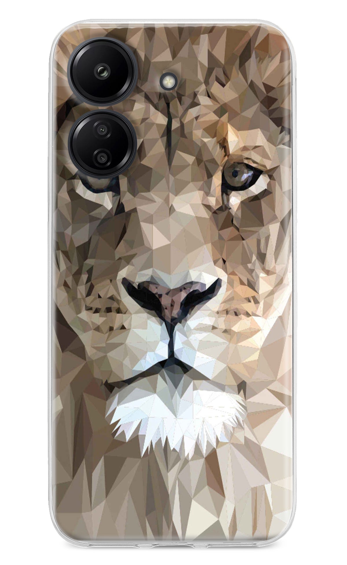 Lion Art Redmi 13C 4G Back Cover