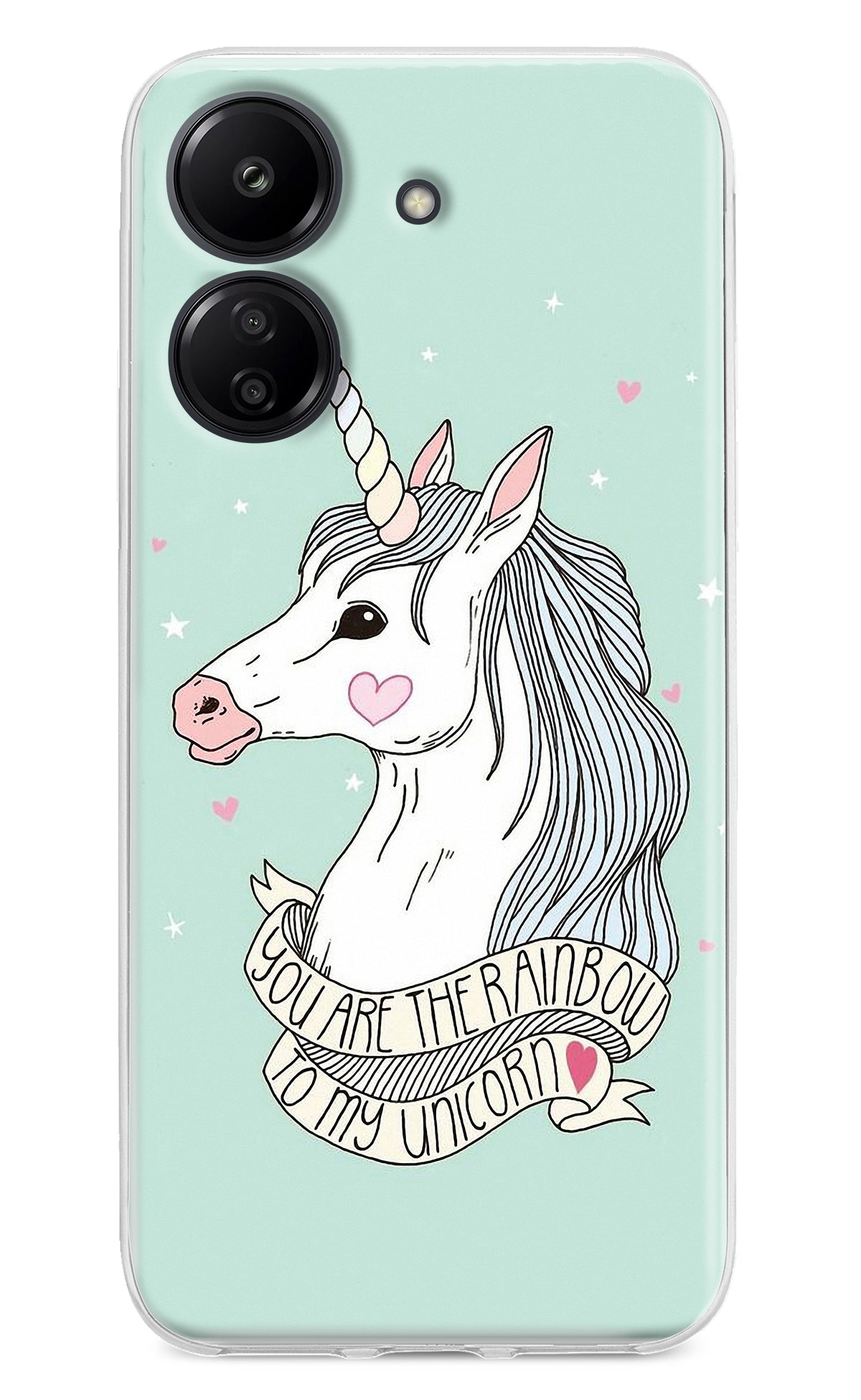 Unicorn Wallpaper Redmi 13C 4G Back Cover