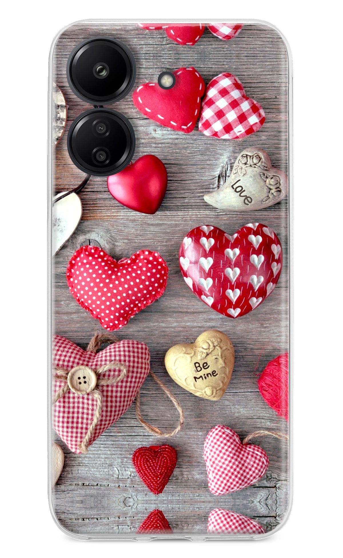 Love Wallpaper Redmi 13C 4G Back Cover