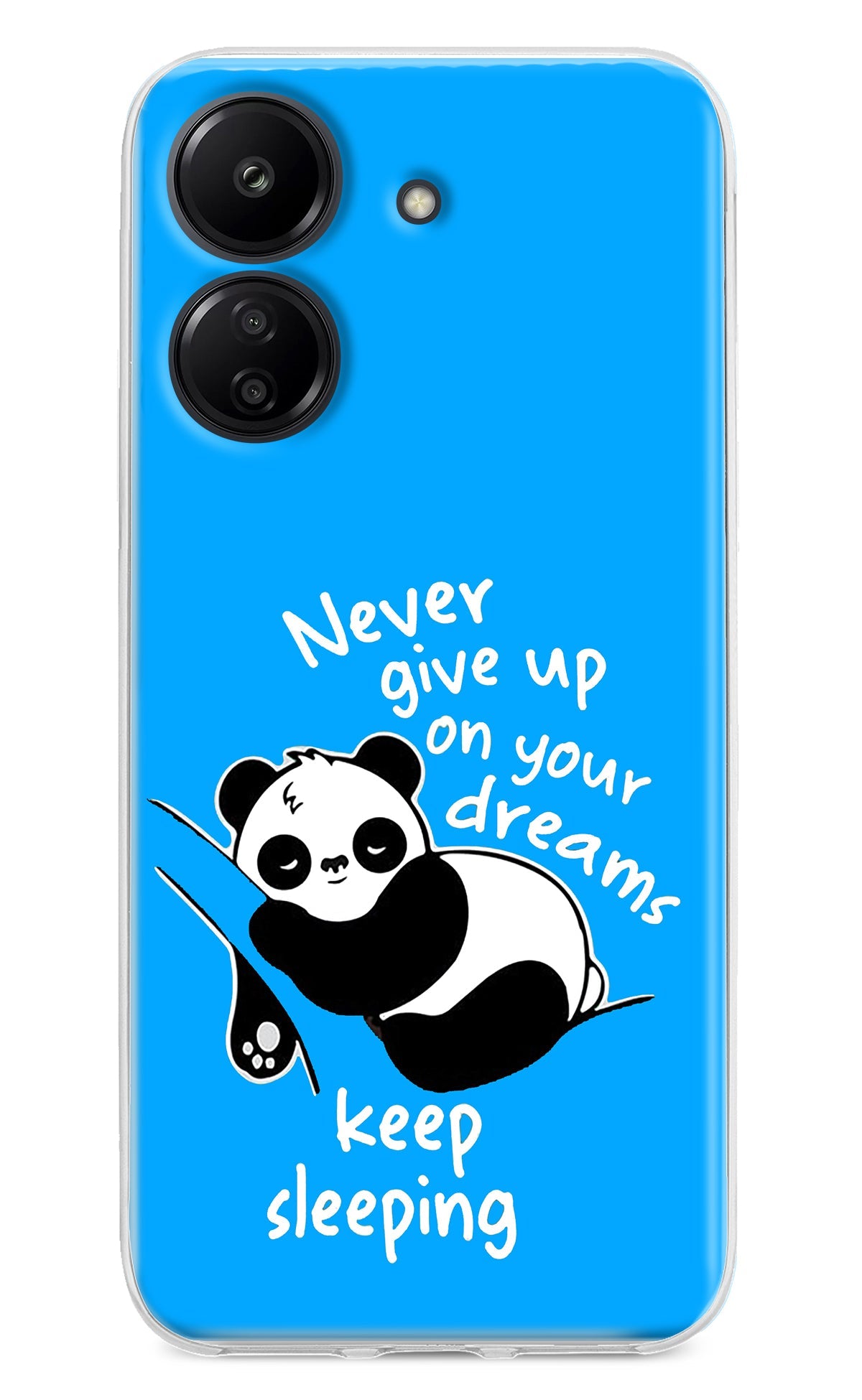 Keep Sleeping Redmi 13C 4G Back Cover