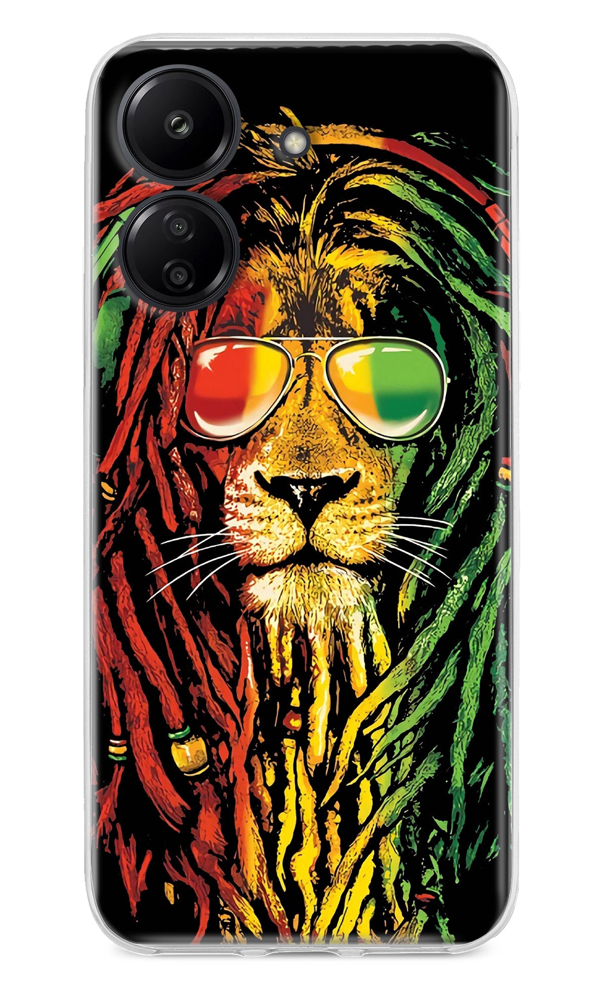 Rasta Lion Redmi 13C 4G Back Cover