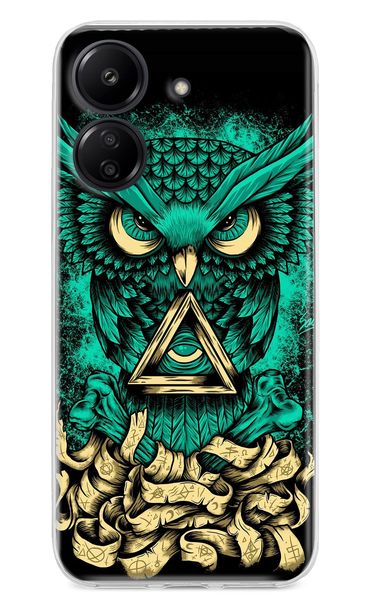 Green Owl Redmi 13C 4G Back Cover