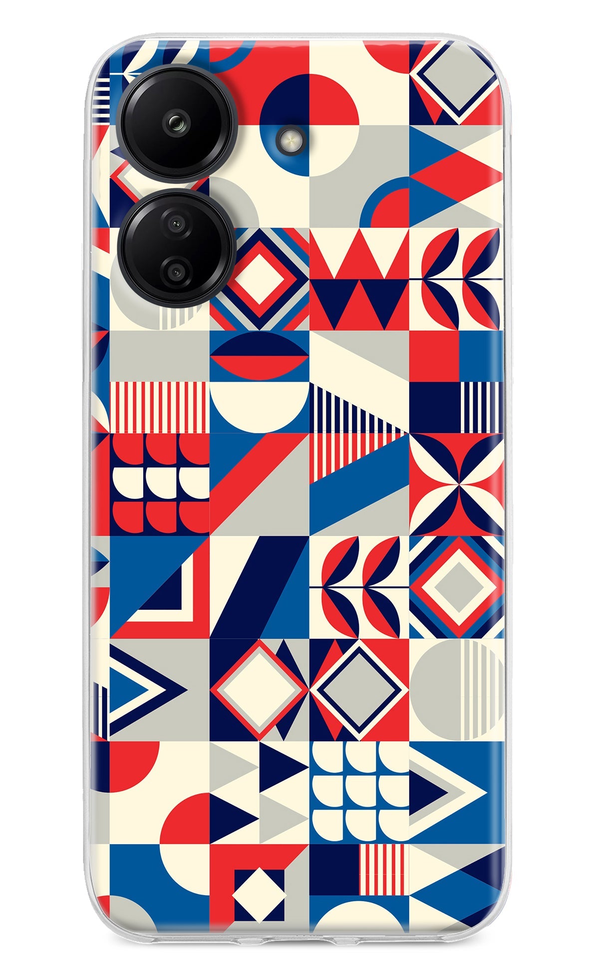 Colorful Pattern Redmi 13C 4G Back Cover