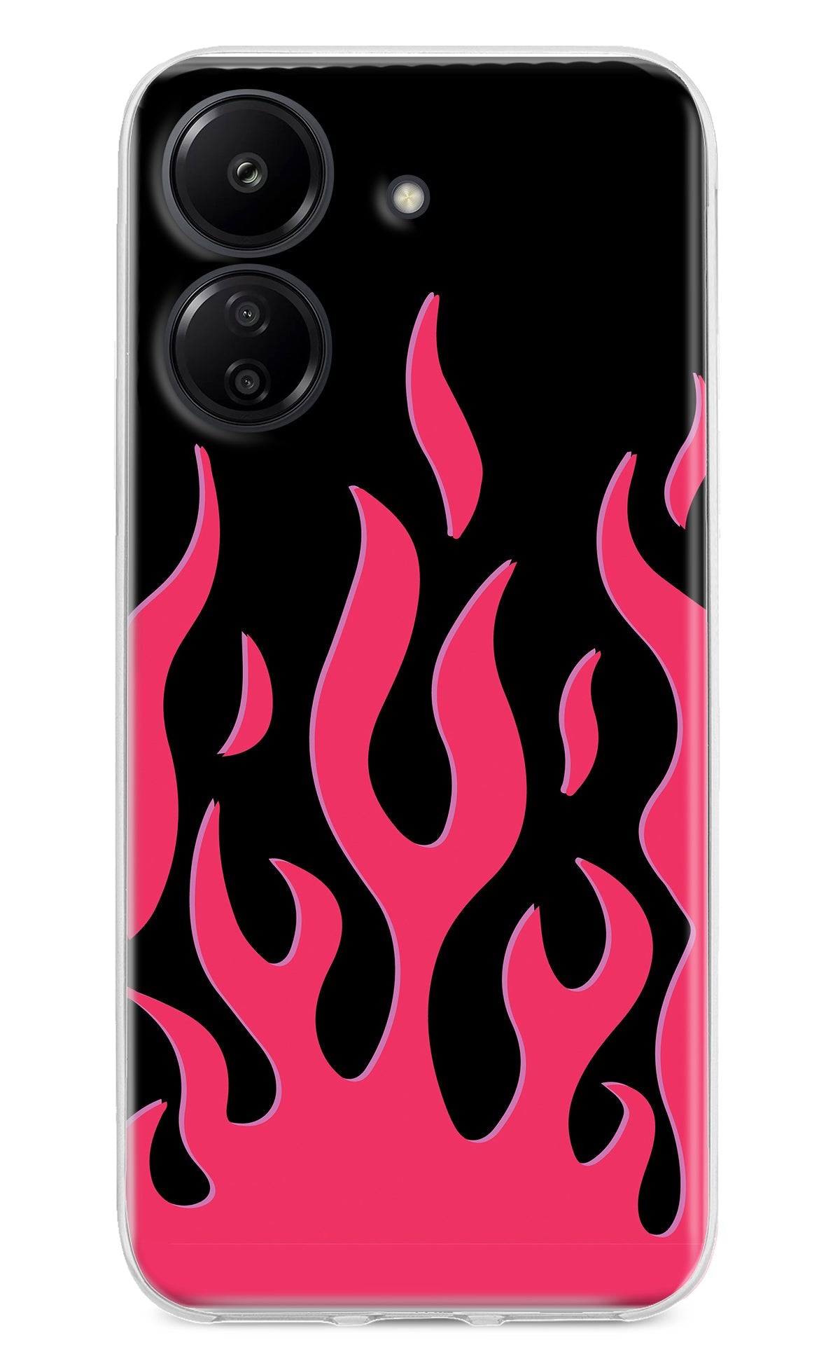 Fire Flames Redmi 13C 4G Back Cover