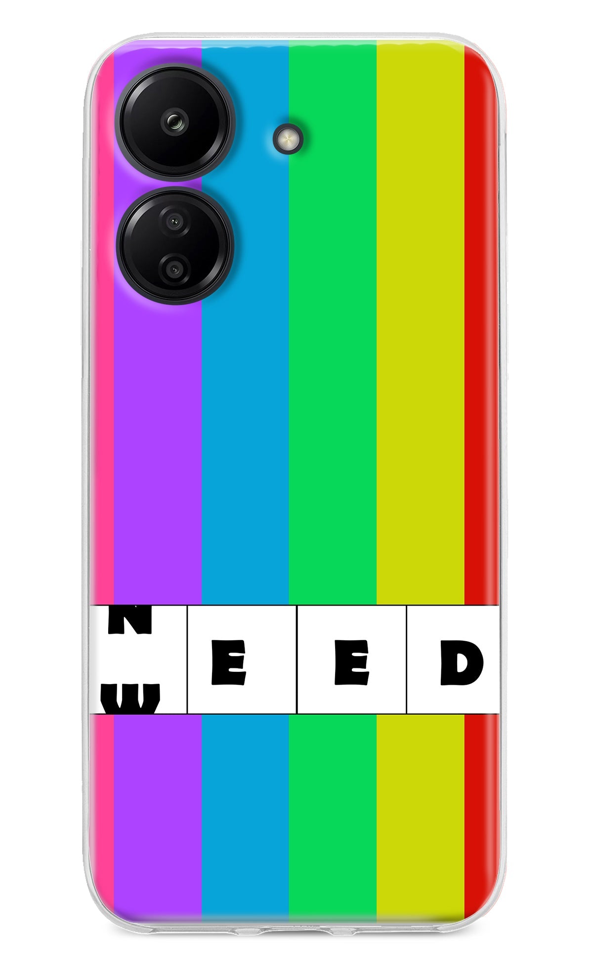 Need Weed Redmi 13C 4G Back Cover