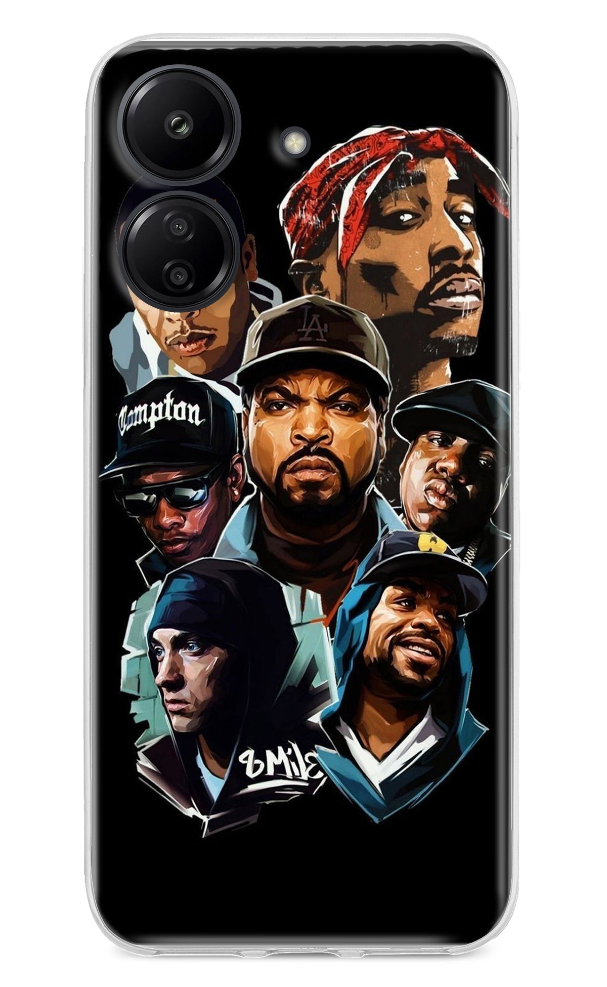 Rappers Redmi 13C 4G Back Cover