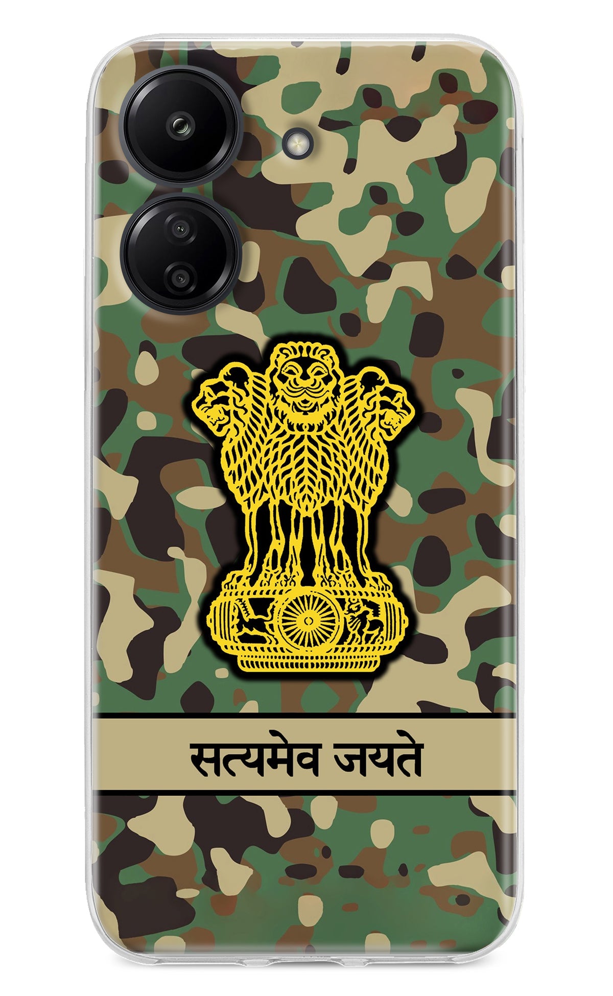 Satyamev Jayate Army Redmi 13C 4G Back Cover