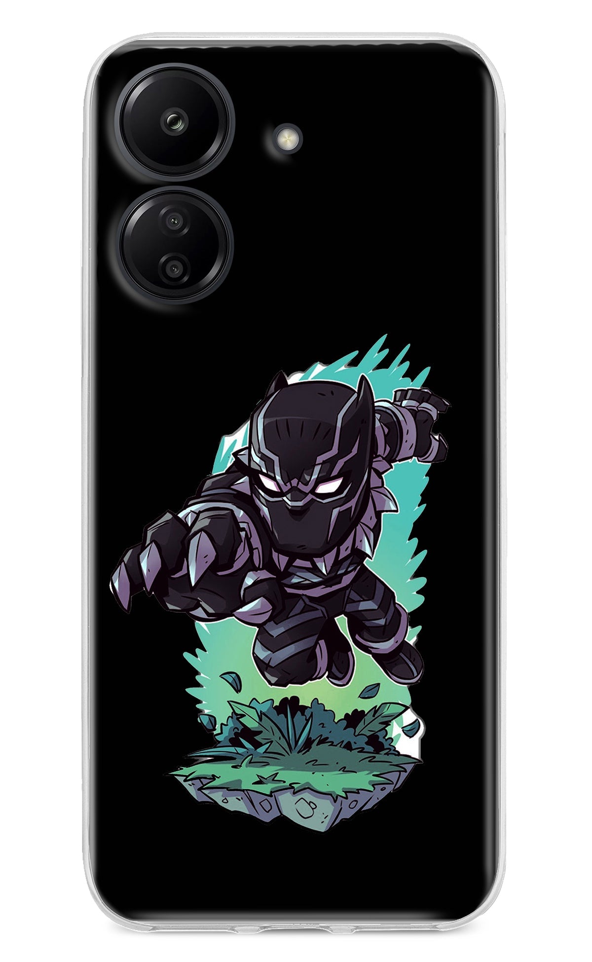 Black Panther Redmi 13C 4G Back Cover