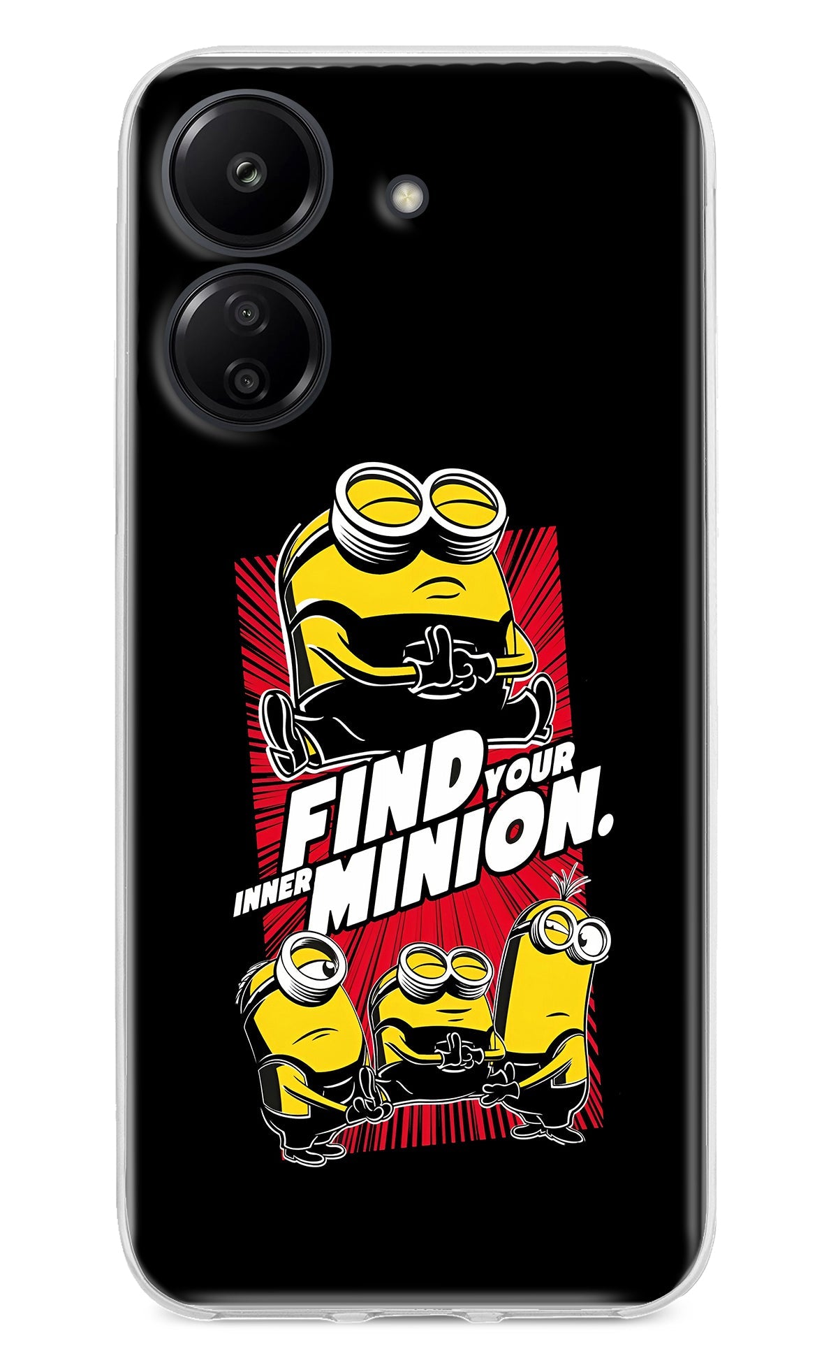 Find your inner Minion Redmi 13C 4G Back Cover