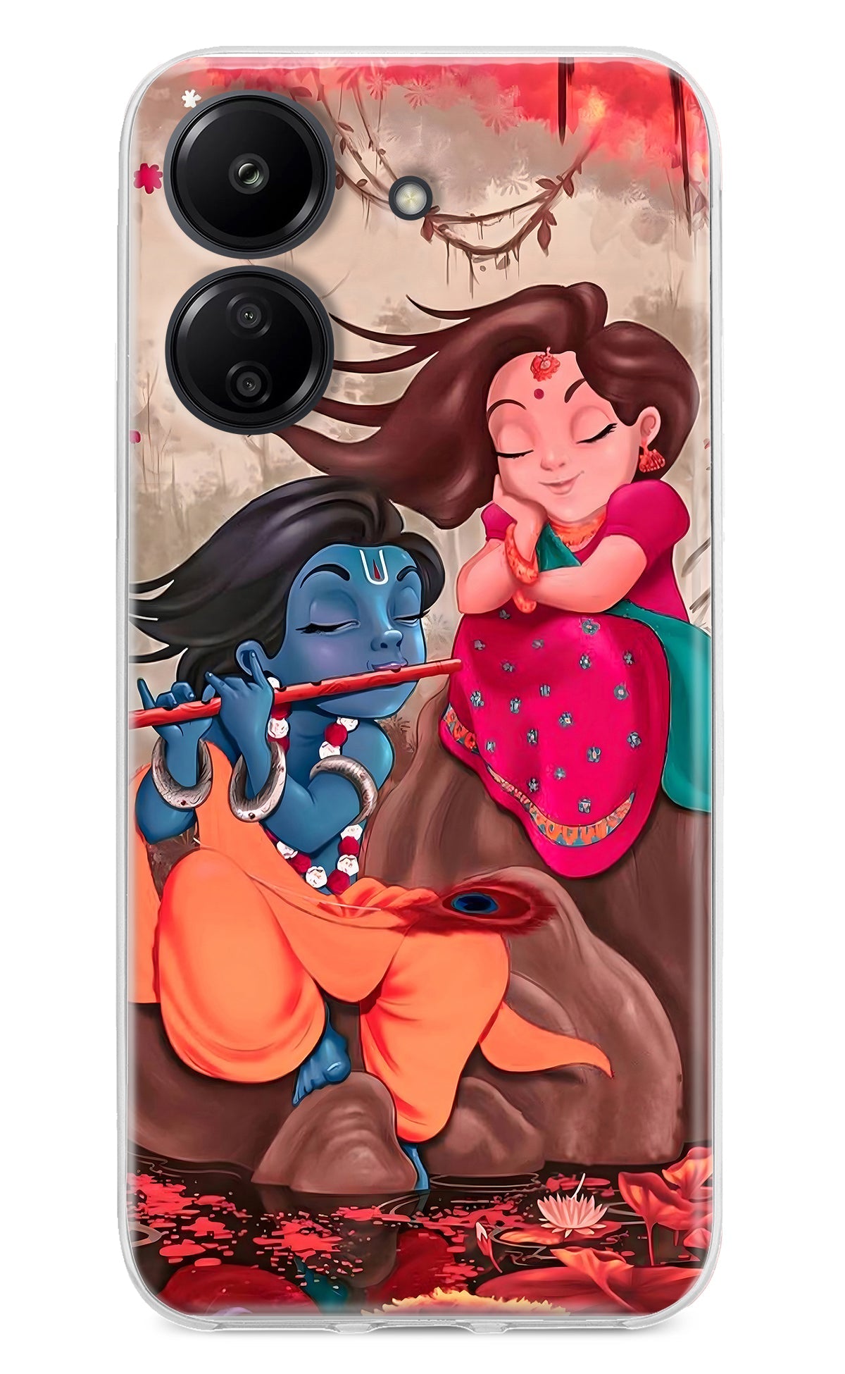 Radhe Krishna Redmi 13C 4G Back Cover