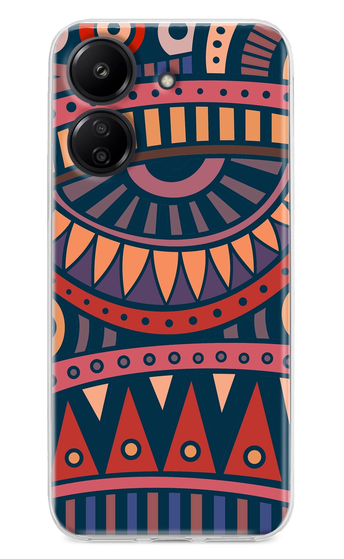 African Culture Design Redmi 13C 4G Back Cover