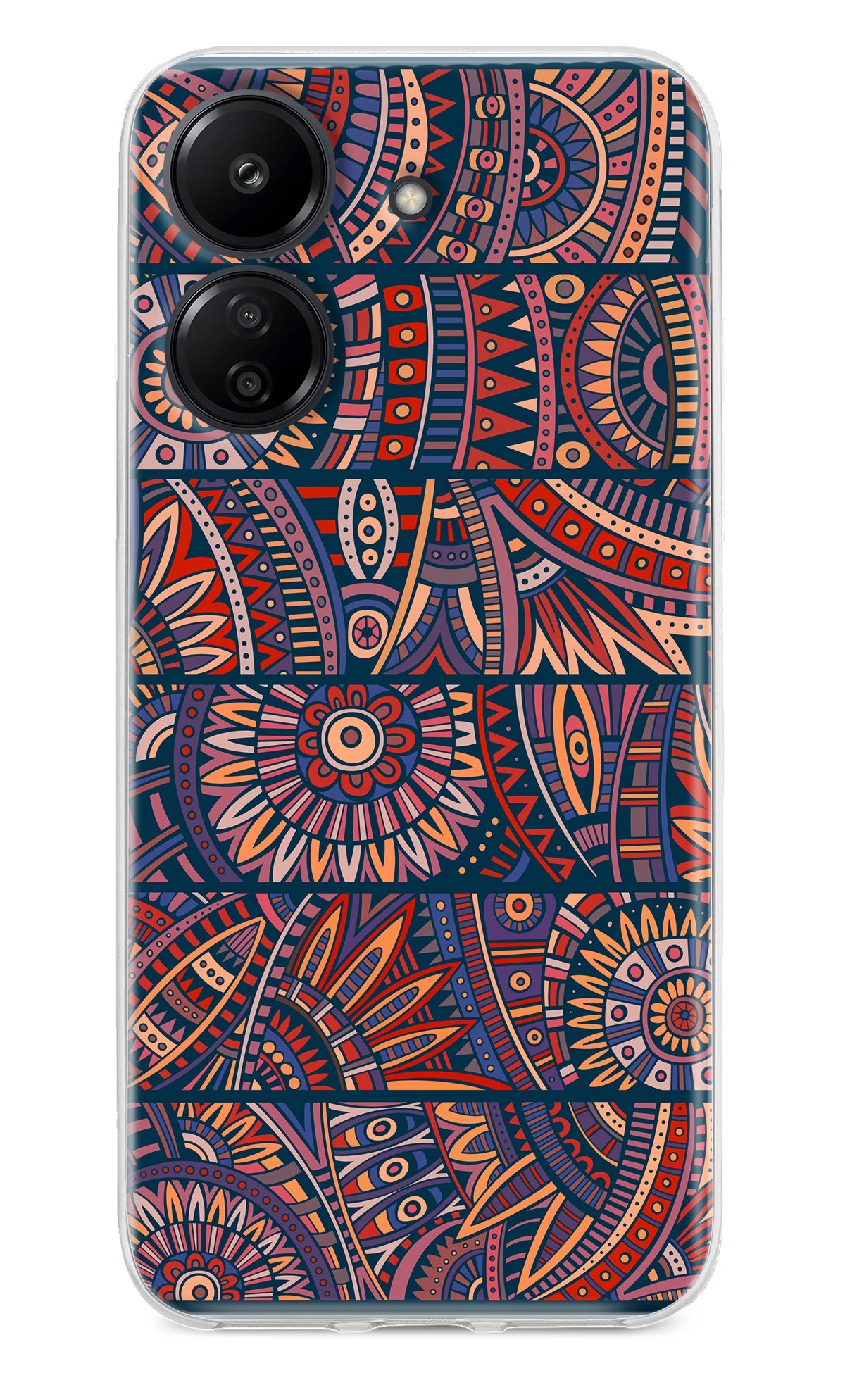 African Culture Design Redmi 13C 4G Back Cover