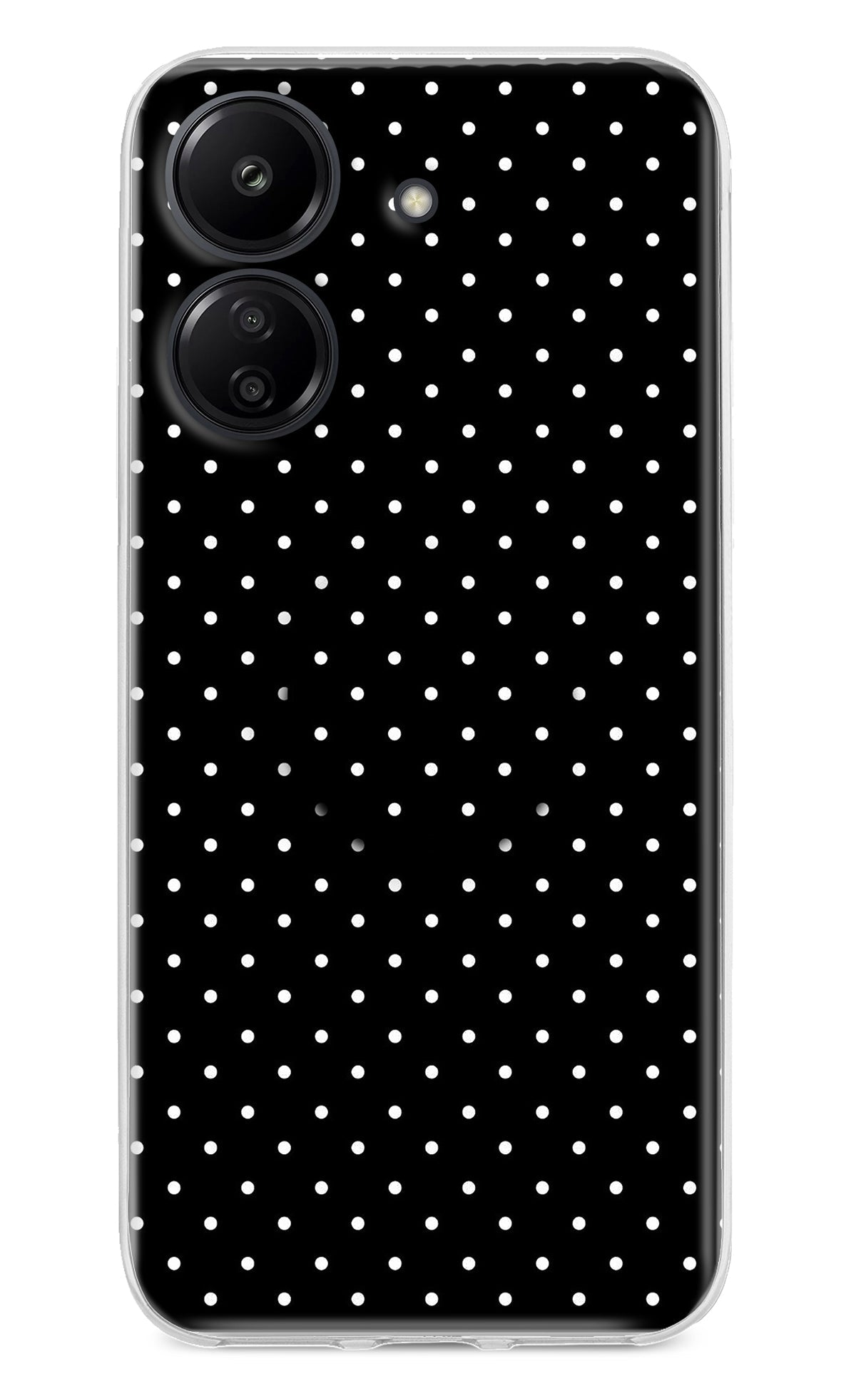 White Dots Redmi 13C 4G Pop Case