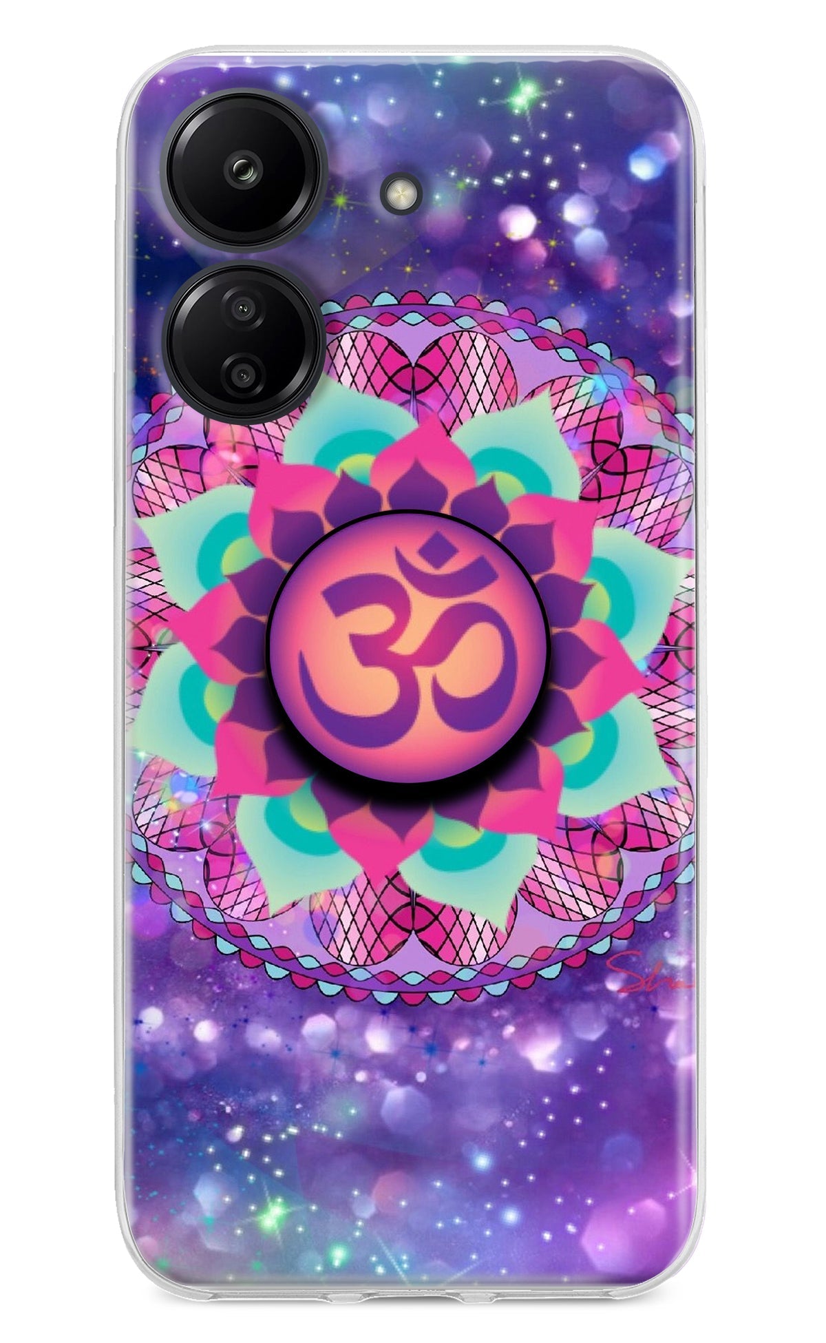 Om Purple Redmi 13C 4G Pop Case