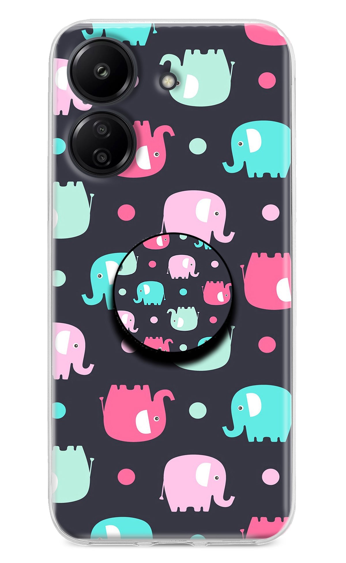 Baby Elephants Redmi 13C 4G Pop Case