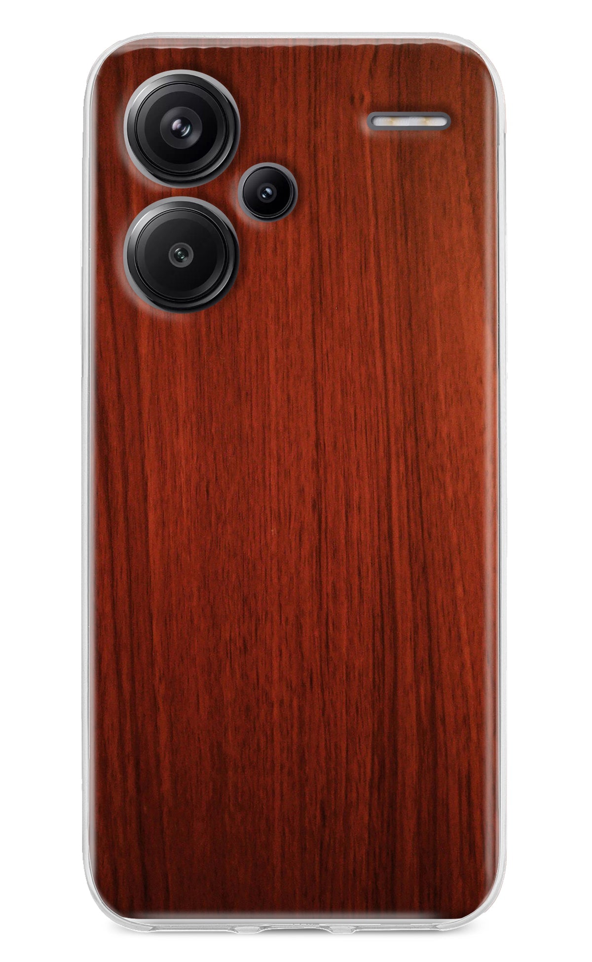 Wooden Plain Pattern Redmi Note 13 Pro+ 5G Back Cover